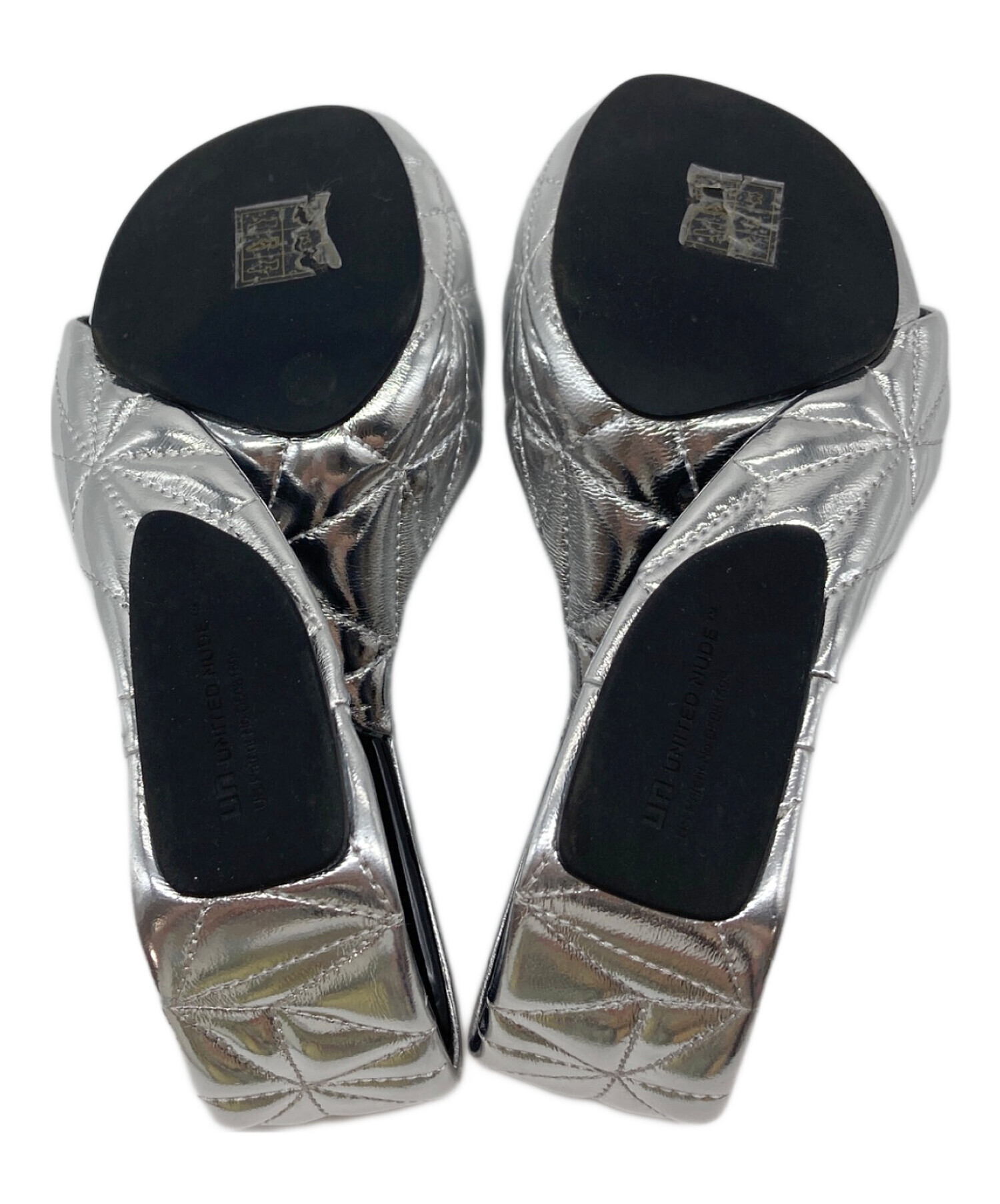 UNITED NUDE シルバー ミュール 中古・古着通販】UNITED NUDE (ユナイテッドヌード) ミュール Mobius