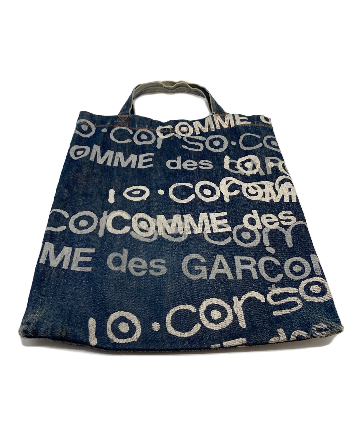 【希少】COMME des GARCONS 10コルソコモ　ロゴプリントデニム 中古・古着通販】COMME des GARCONS (コムデギャルソン) 10 corso como