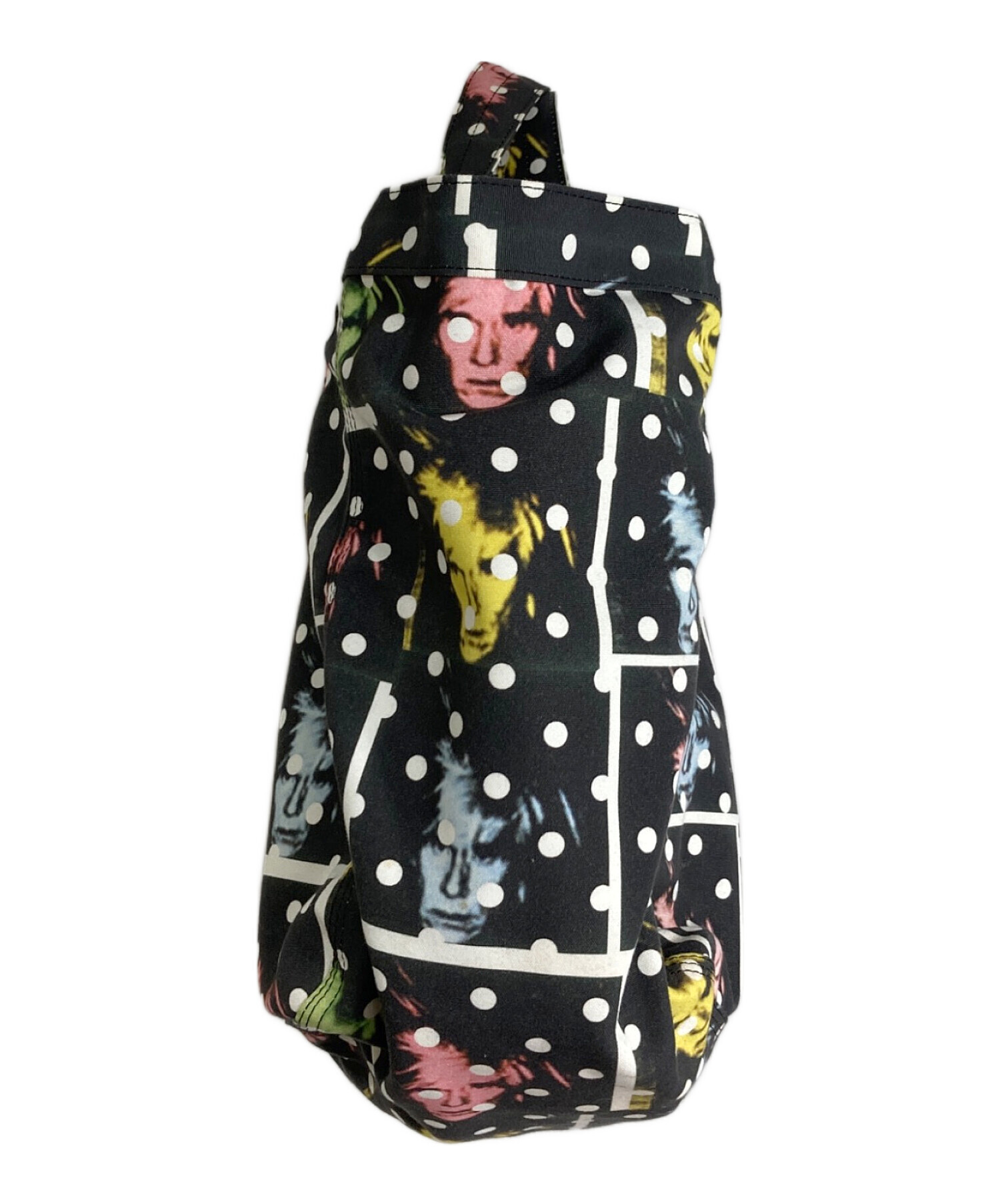 値下げ受付⭕️COMME des GARCONS ネイビードットボストンバッグ コムデギャルソンドット柄バック 値下げ受付⭕️COMME des GARCONS