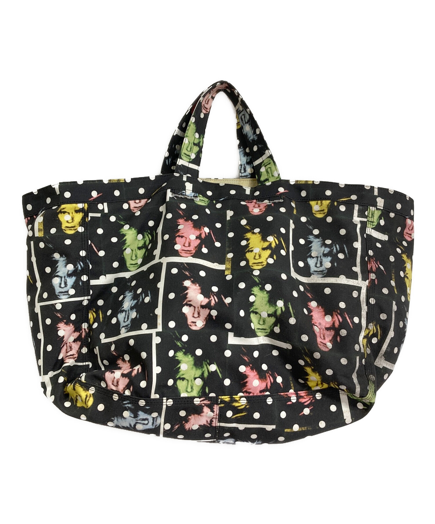 COMME des GARÇONS ドット柄トートバッグ