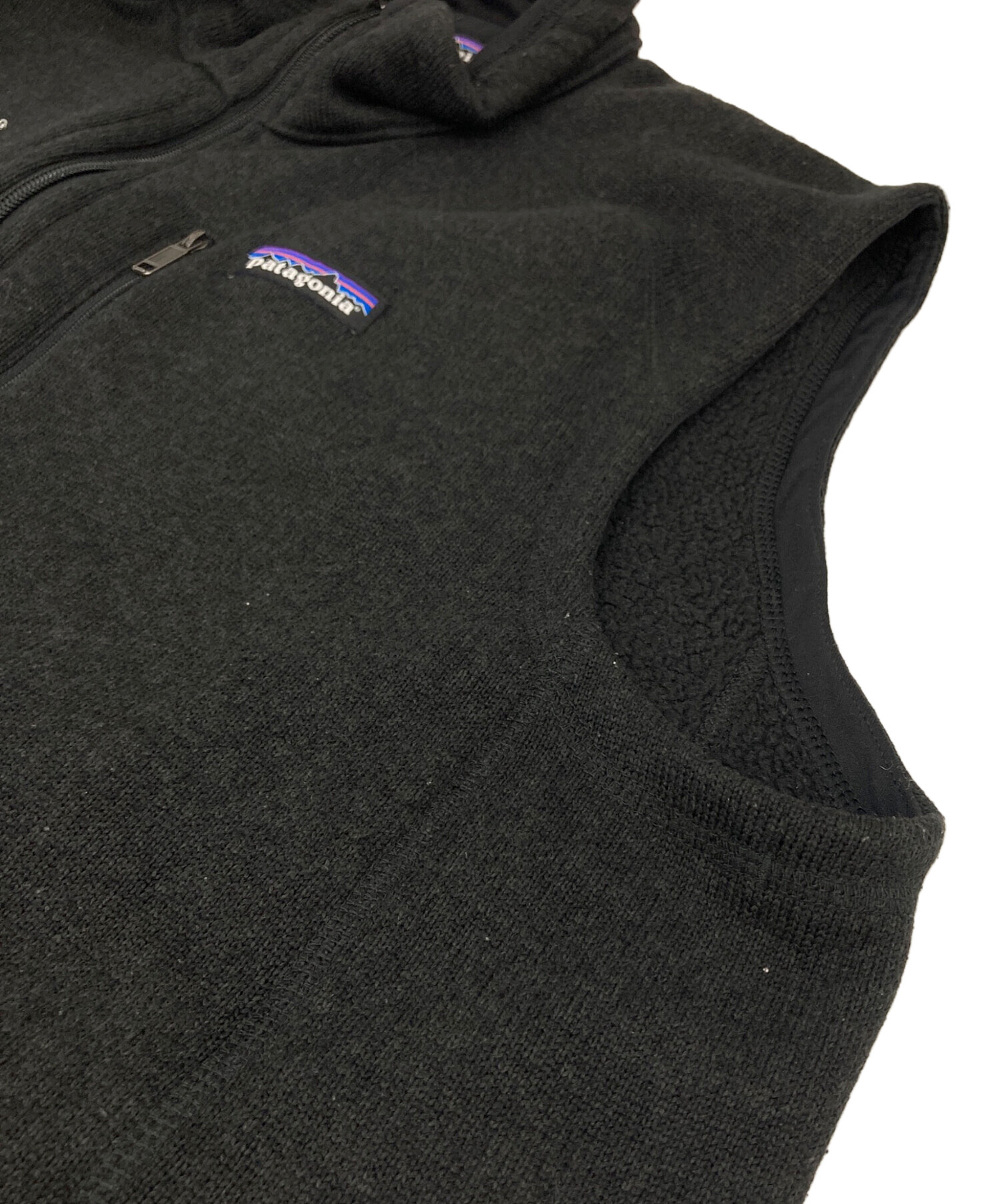 beta post ベータポスト ニット・セーター L 黒 【古着】【中古】【送料無料】 中古・古着通販】Patagonia (パタゴニア) ベターセーターベスト AW