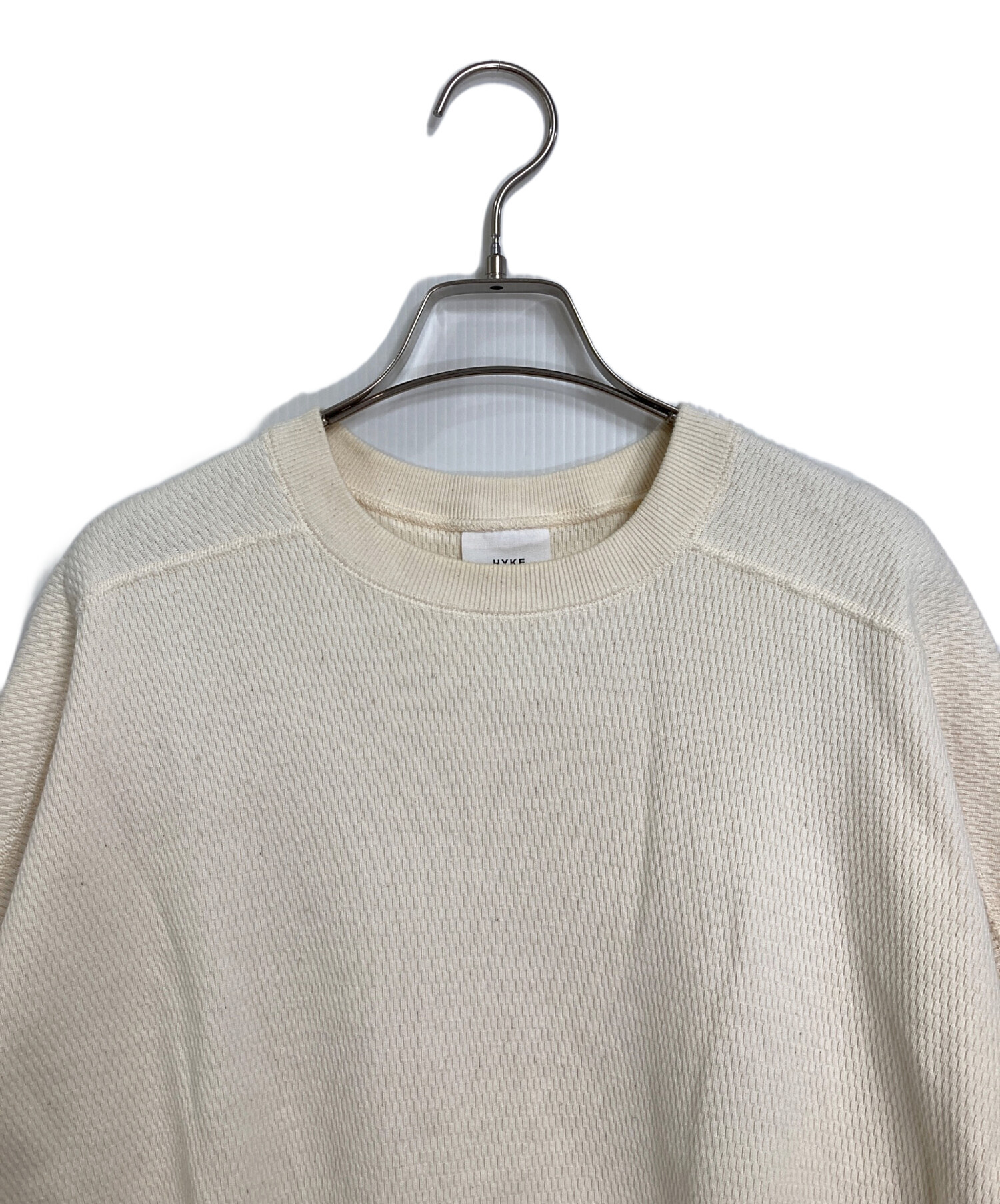 hyke★ハイク★サーマル厚手カットソー HYKE - 【美品】 HYKE / ハイク | THERMAL SHIRT BIG FIT サーマル