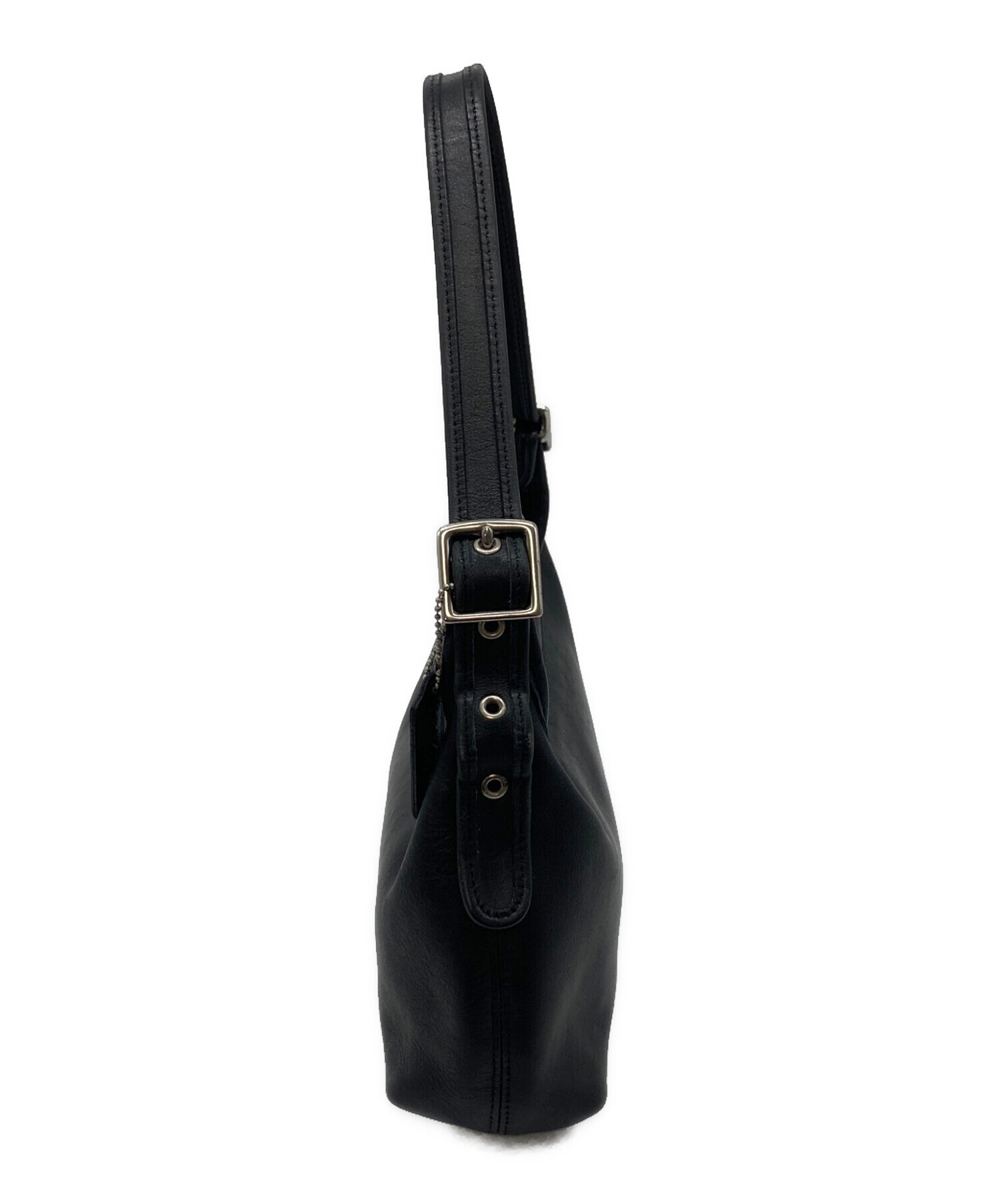 中古・古着通販】COACH (コーチ) ワンショルダーバッグ レザーバッグ