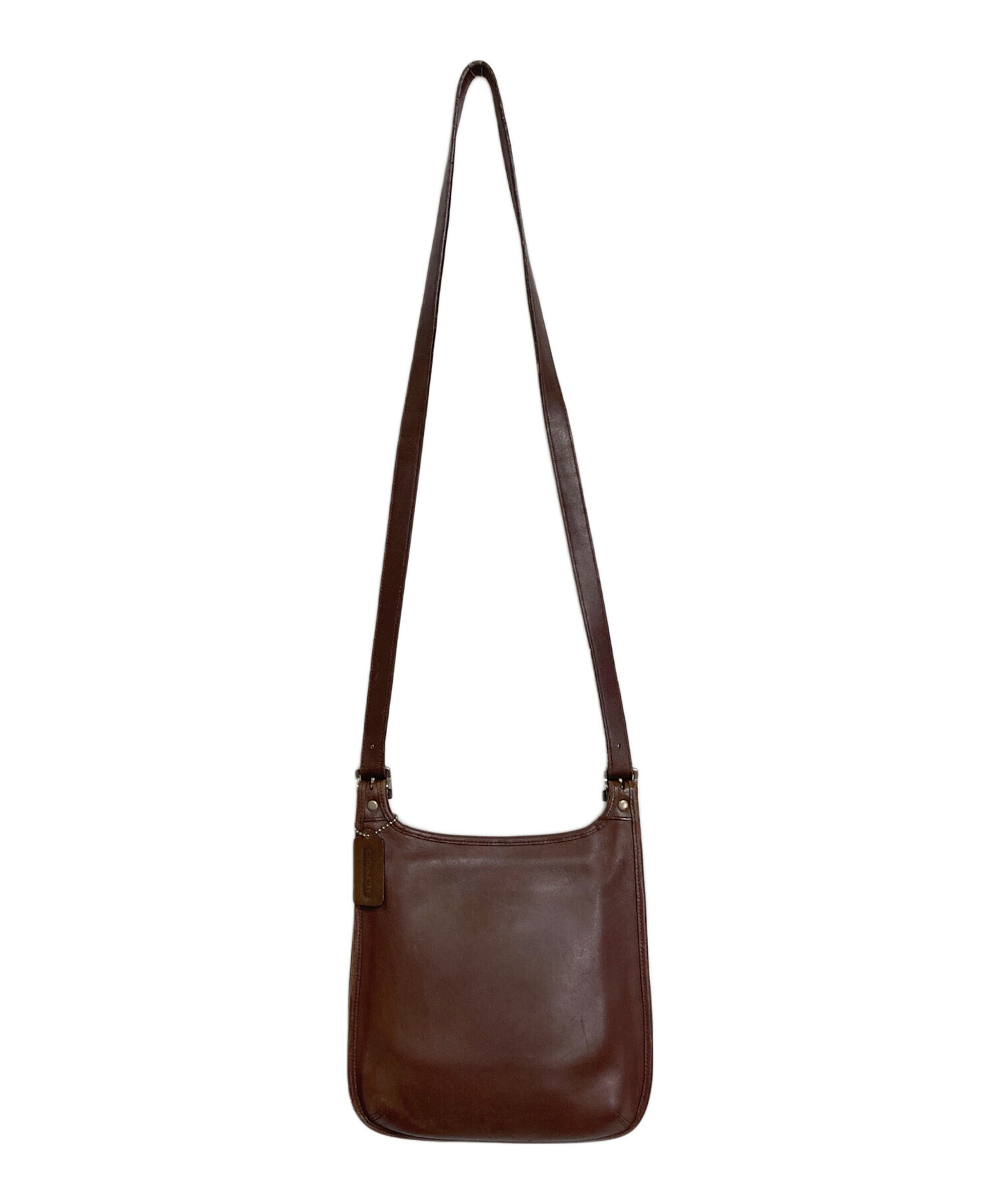 ☆COACH 　コーチ　レザーショルダーバッグ　USED 中古・古着通販】COACH (コーチ) ショルダーバッグ レザーバッグ