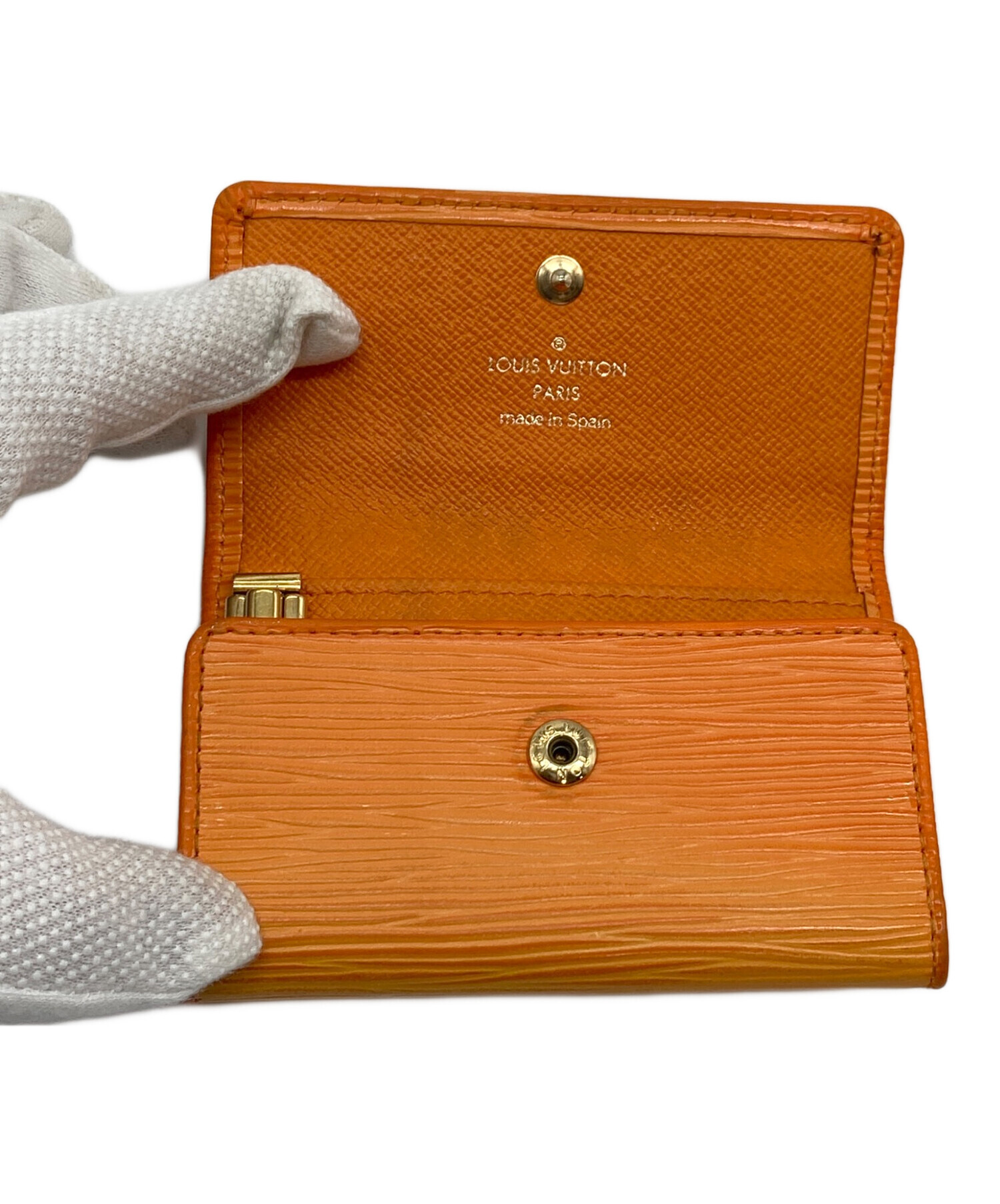 LOUIS VUITTON エピ 二つ折り財布 小銭入れ　キーケースの3点セット 中古・古着通販】LOUIS VUITTON (ルイ ヴィトン) エピ キーケース
