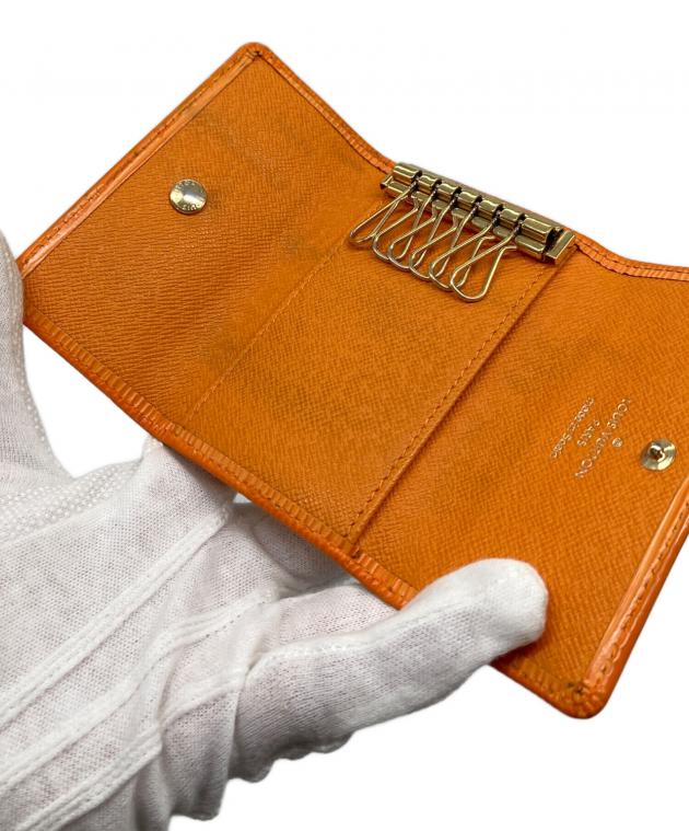 LOUIS VUITTON ヴィトン キーケース エピ ミュルティクレ 未使用品 未使用品 ルイヴィトン キーケース タイガ ミュルティクレ4 エピセア