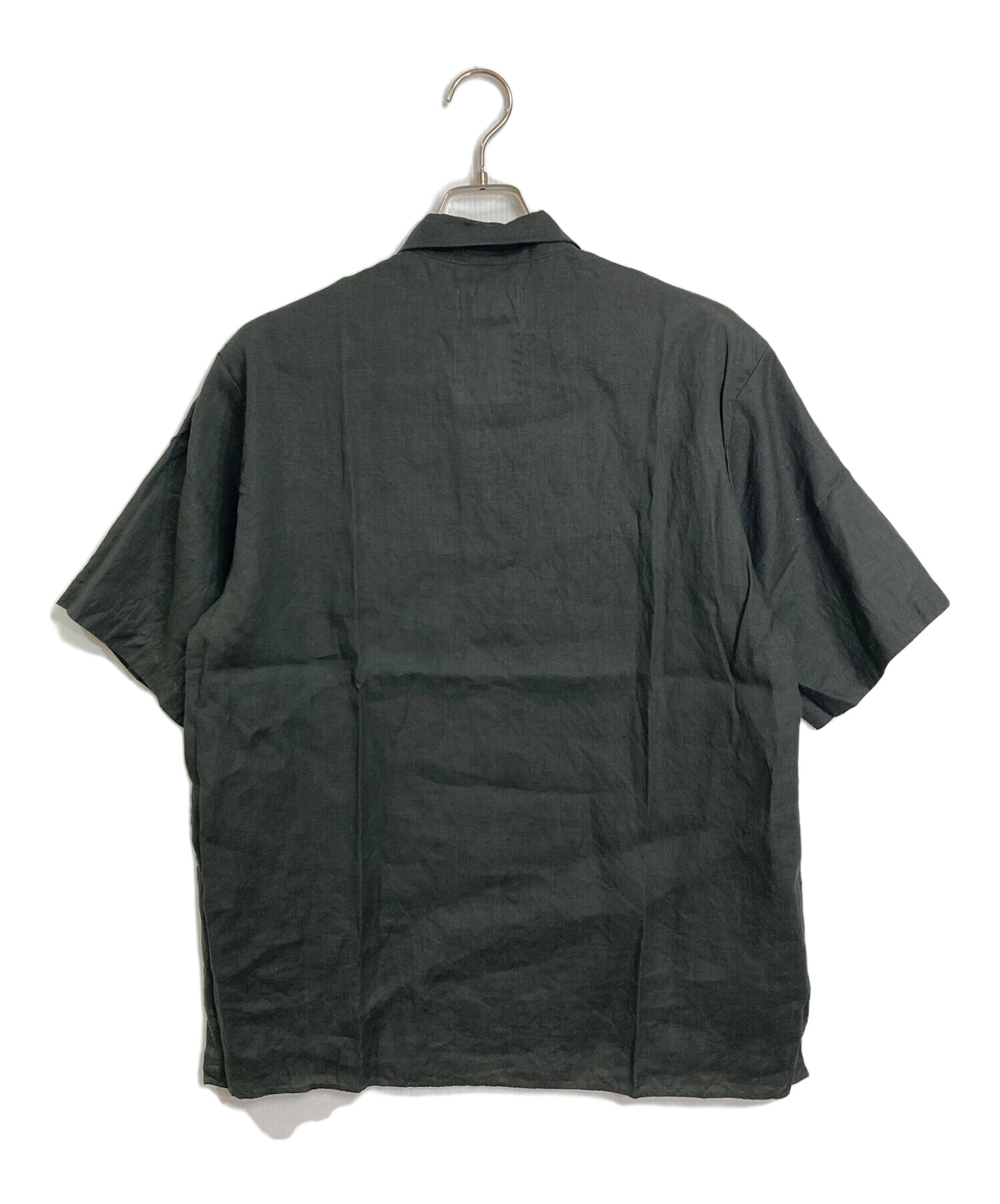 中古・古着通販】MARKAWARE (マーカウェア) OPEN COLLAR SHIRT HEMP 