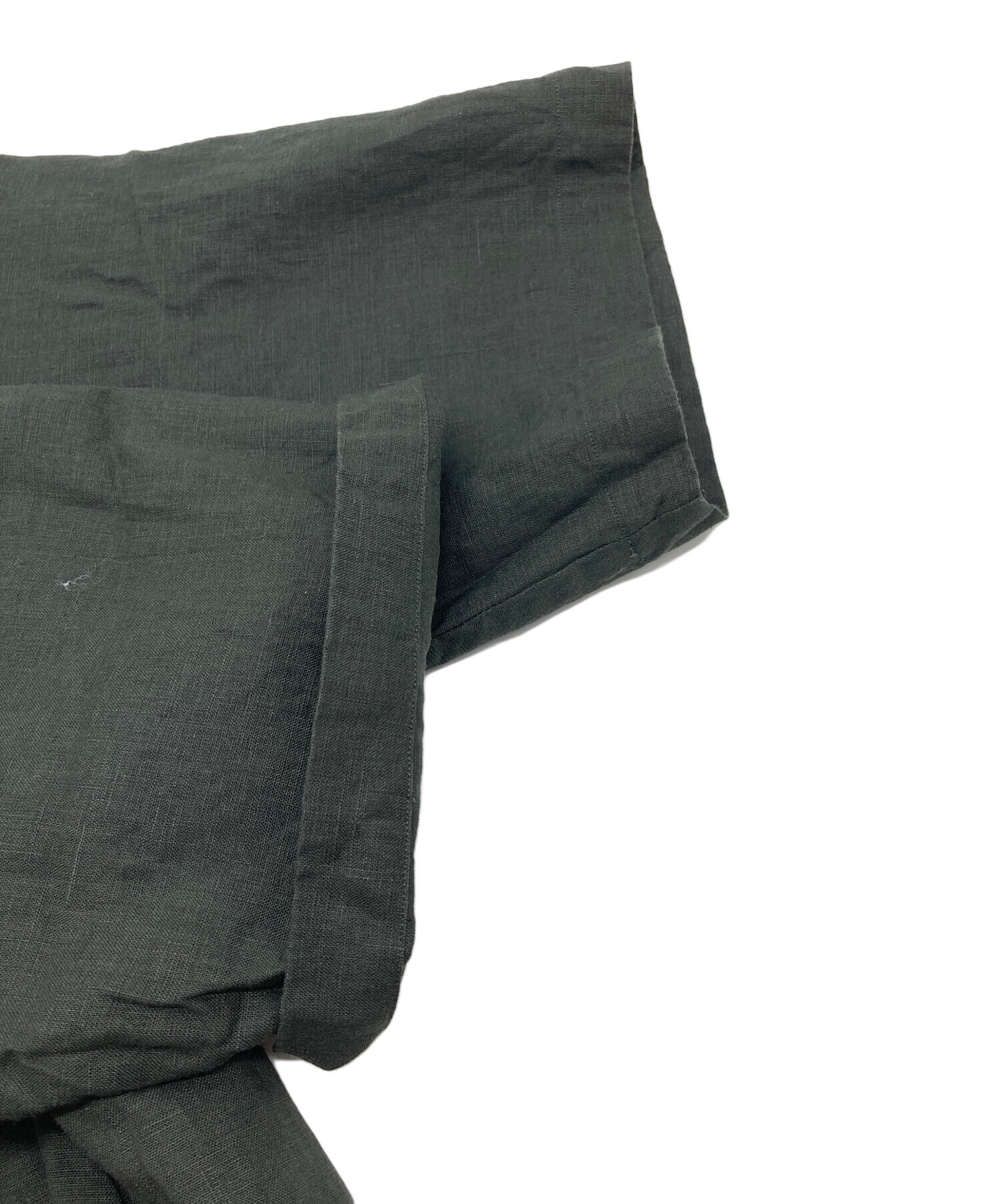 中古・古着通販】MARKAWARE (マーカウェア) OPEN COLLAR SHIRT HEMP