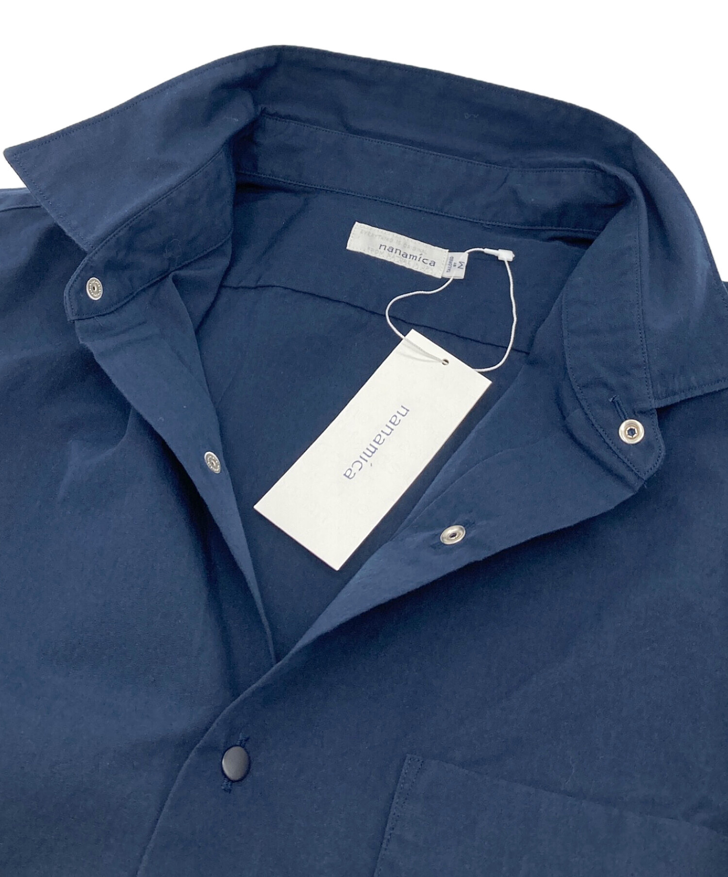 中古・古着通販】nanamica (ナナミカ) Regular Collar Wind H/S Shirt