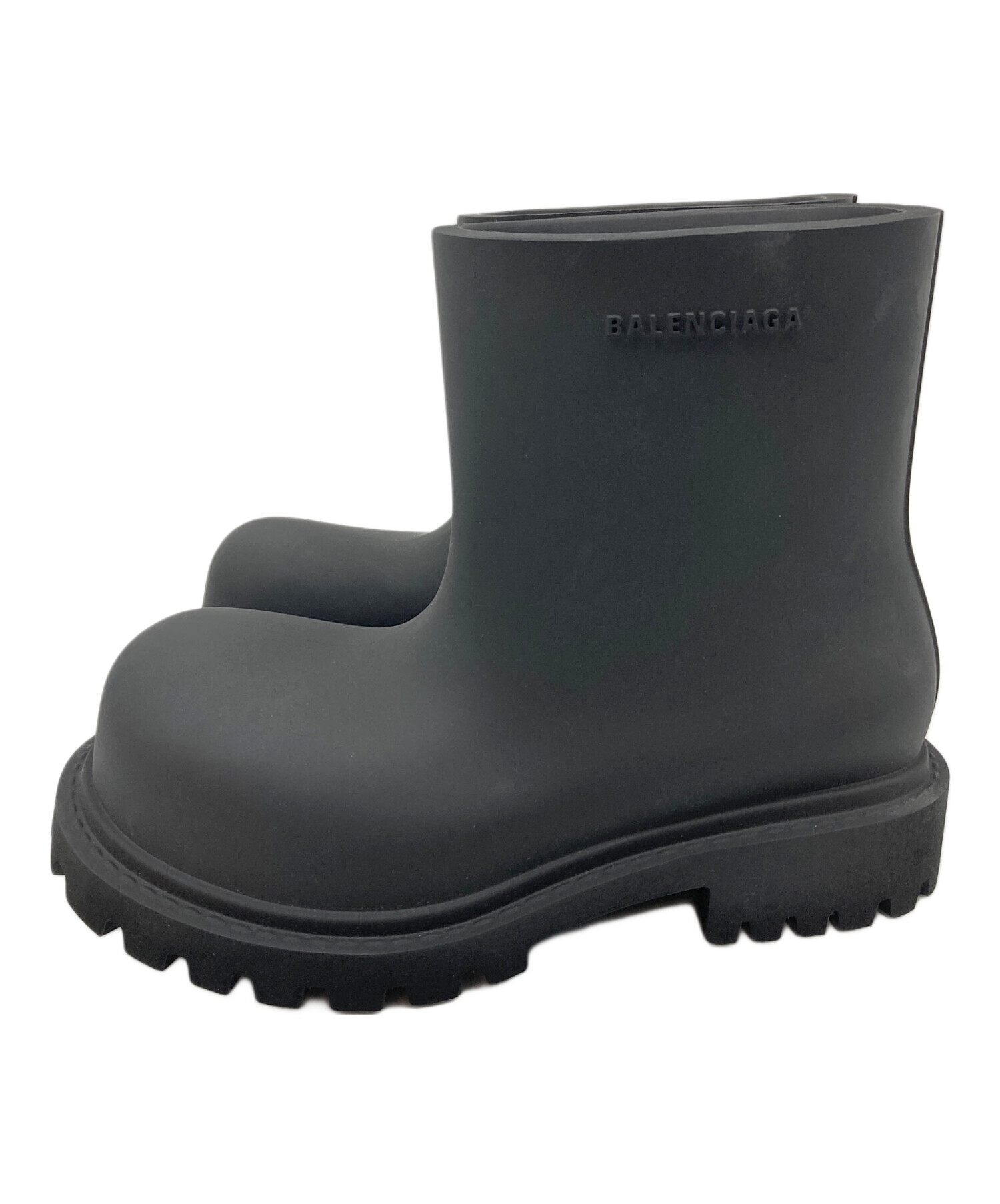 中古・古着通販】BALENCIAGA (バレンシアガ) ステロイド ラバーブーツ