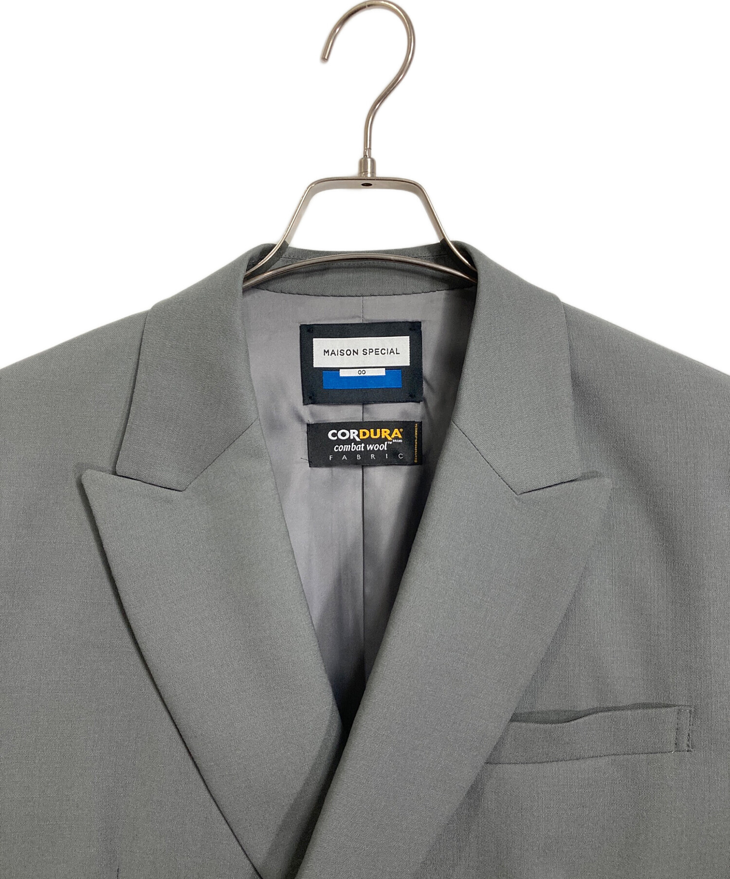 中古・古着通販】CORDURA Wool Prime-Over Peaked Lapel Gold Button 