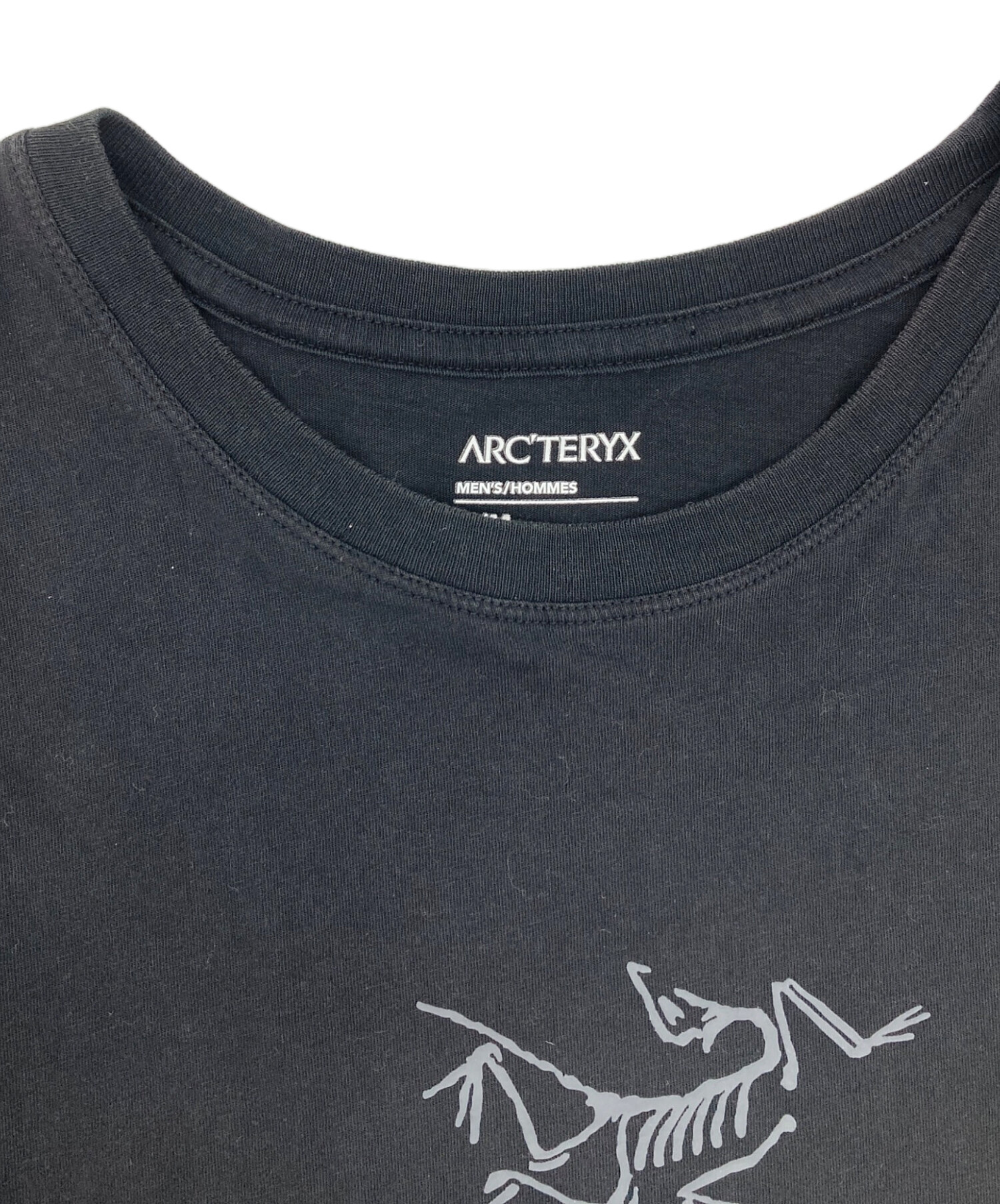 中古・古着通販】ARC'TERYX (アークテリクス) 半袖Tシャツ ブラック