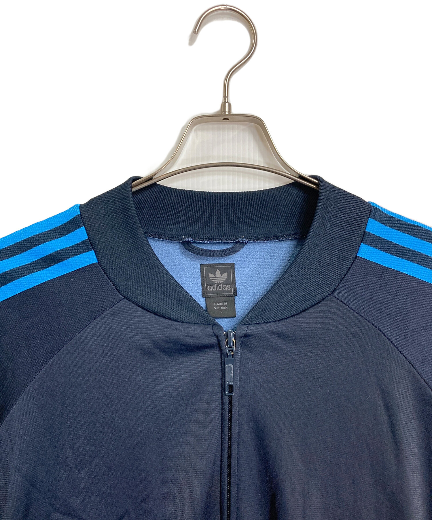 古着　00's adidas Track Jacket ジャージ adidas 00s 黒タグ トラックジャケット ジャージ 古着 | ゆるい古着屋ichie