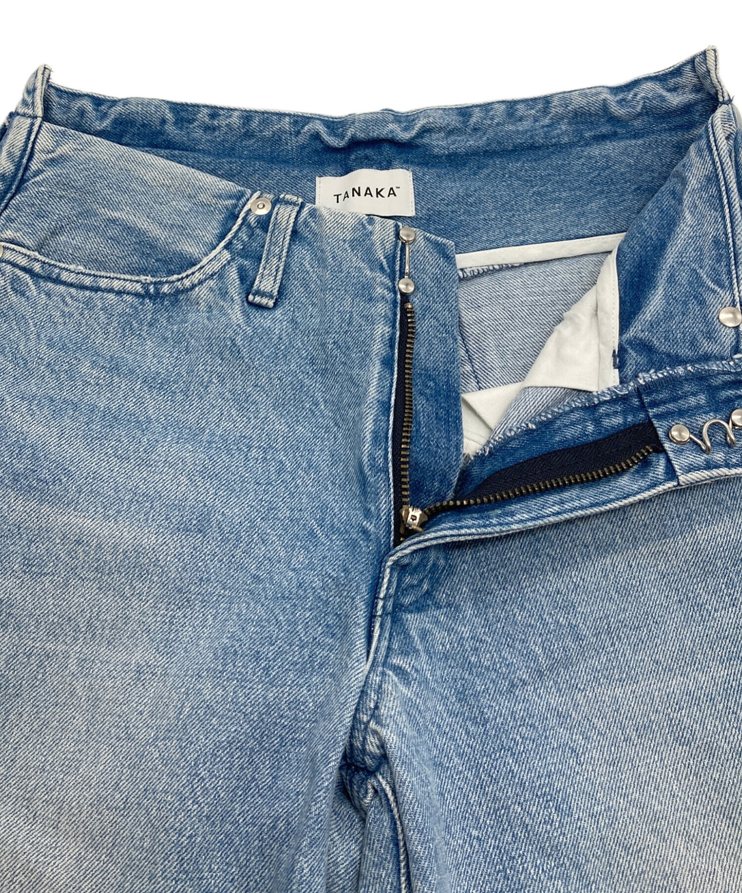 中古・古着通販】TANAKA (タナカ) THE WIDE JEAN TROUSERS ライト