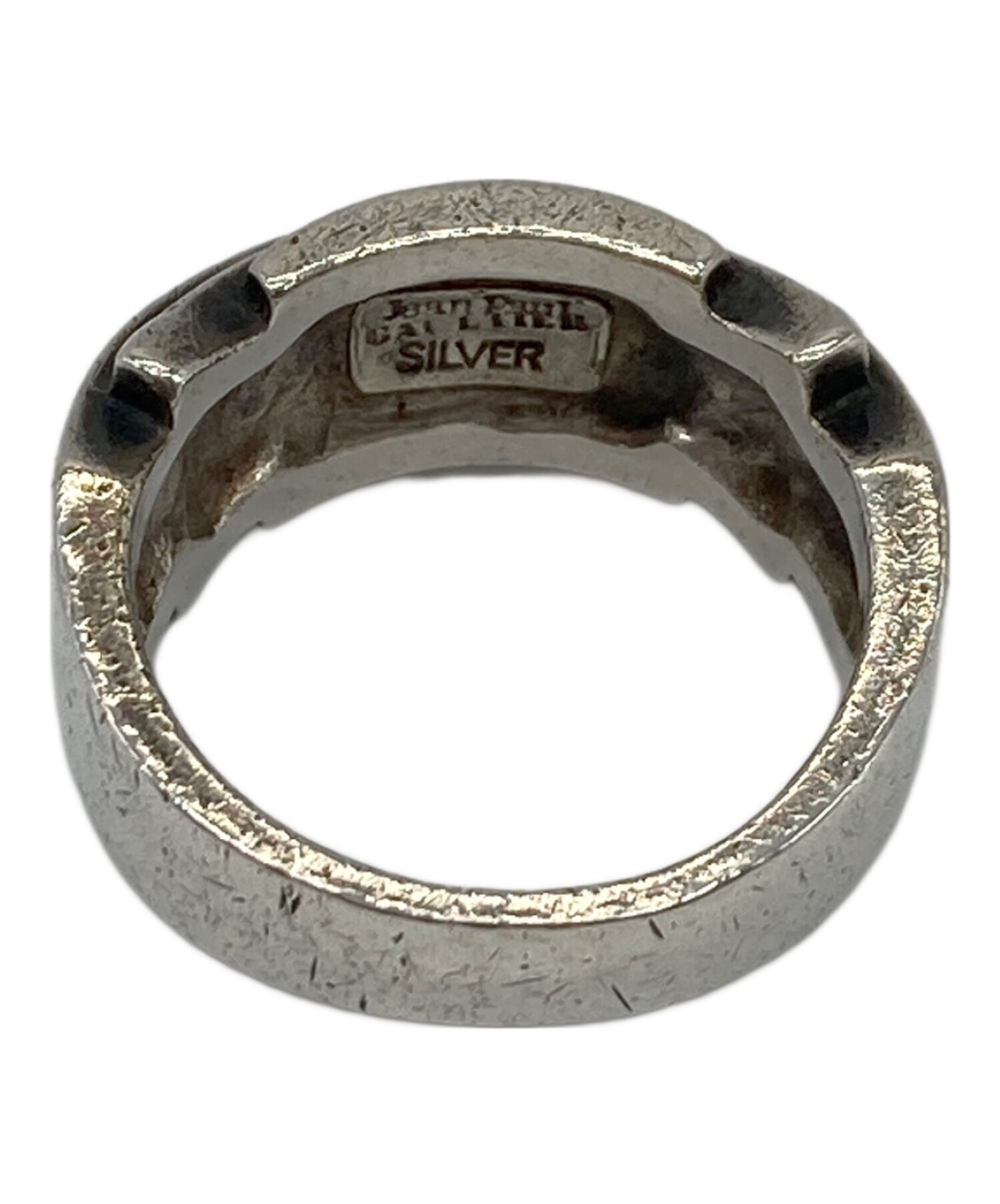 b*i様 JPG　ジャンポール・ゴルチェ　ロゴ シルバーリング 中古・古着通販】Jean Paul GAULTIER (ジャンポールゴルチェ) シルバー