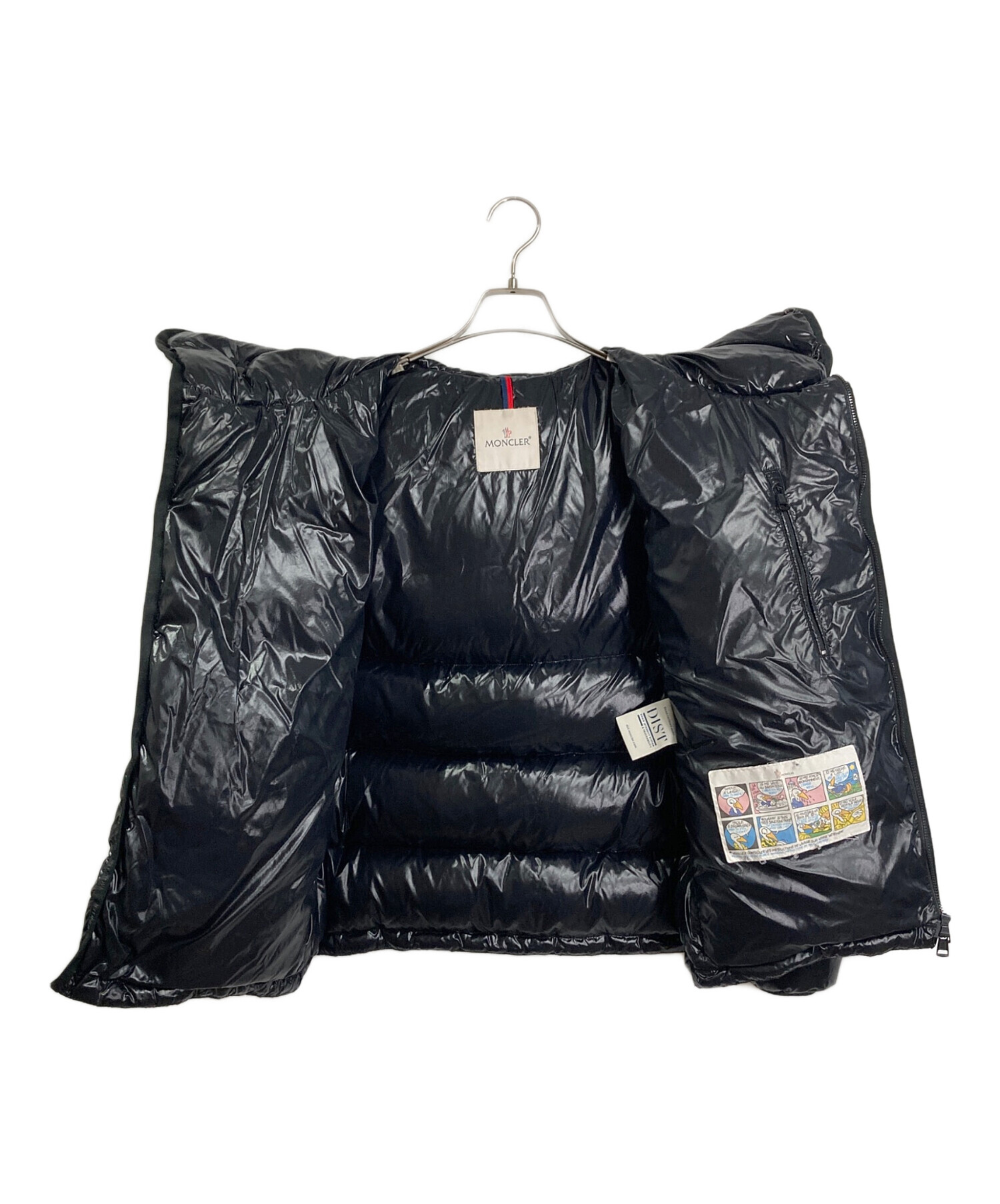 MONCLER モンクレール NEUVIC ダウンジャケット サイズ2 ブラック 中古・古着通販】MONCLER (モンクレール) NEUVIC GIUBBOTTO ダウン