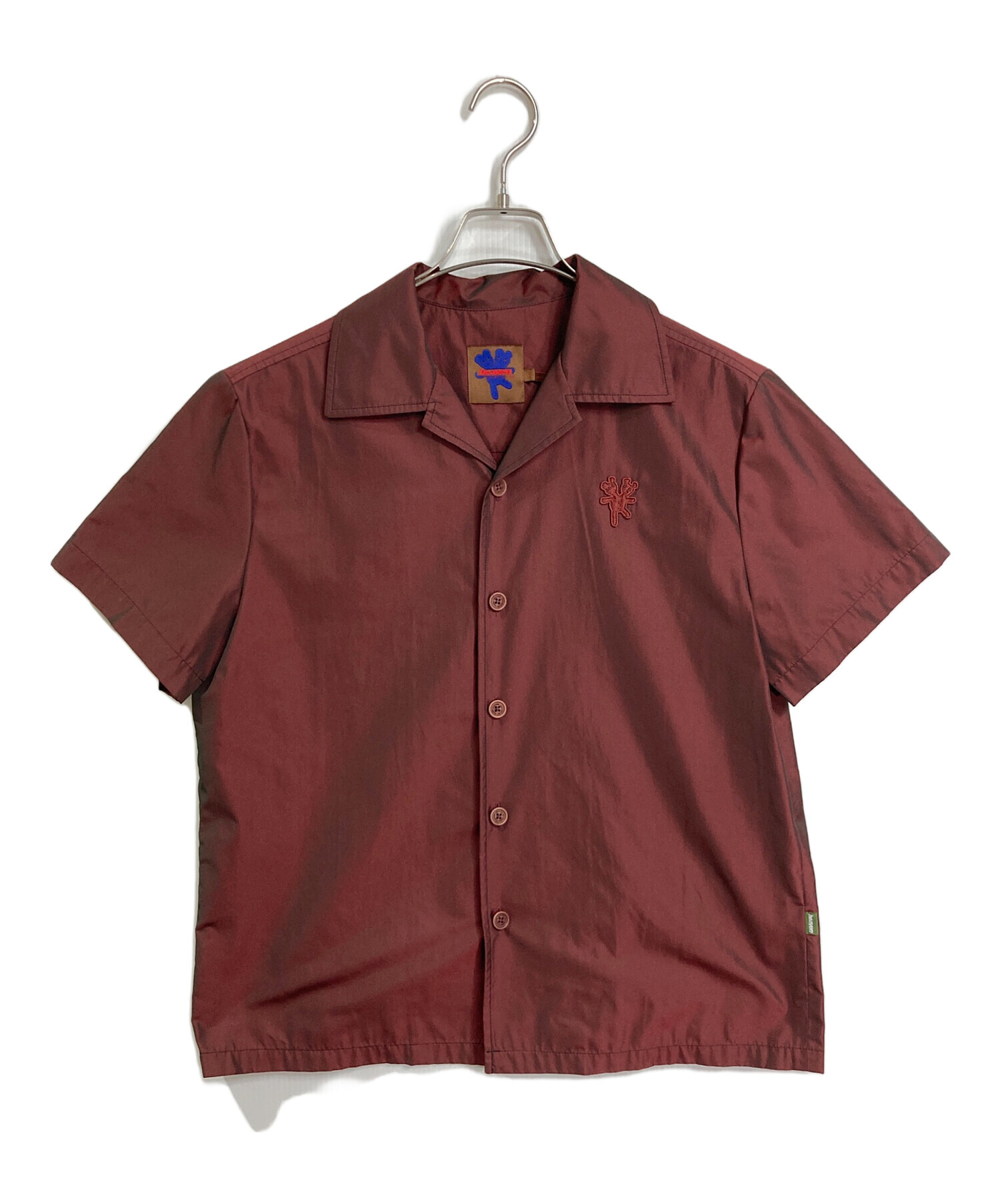 MARC JACOBS マークジェイコブス ブラウス XS 赤 【古着】【中古】【送料無料】 MARC JACOBS - MARC JACOBS マークジェイコブス ブラウス XS 赤 【古着