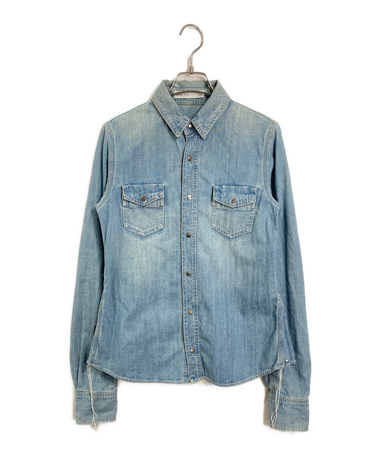 サカイラック sacai luck  レディース デニムシャツ 中古・古着通販】sacai luck (サカイラック) バックフレアウエスタン