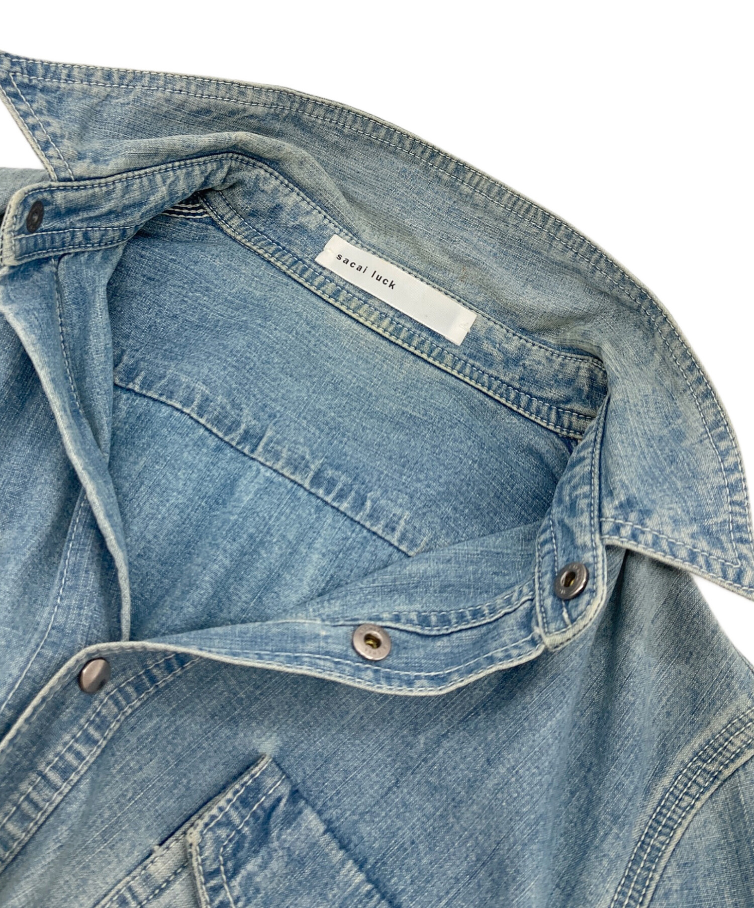 中古・古着通販】sacai luck (サカイラック) バックフレアウエスタン