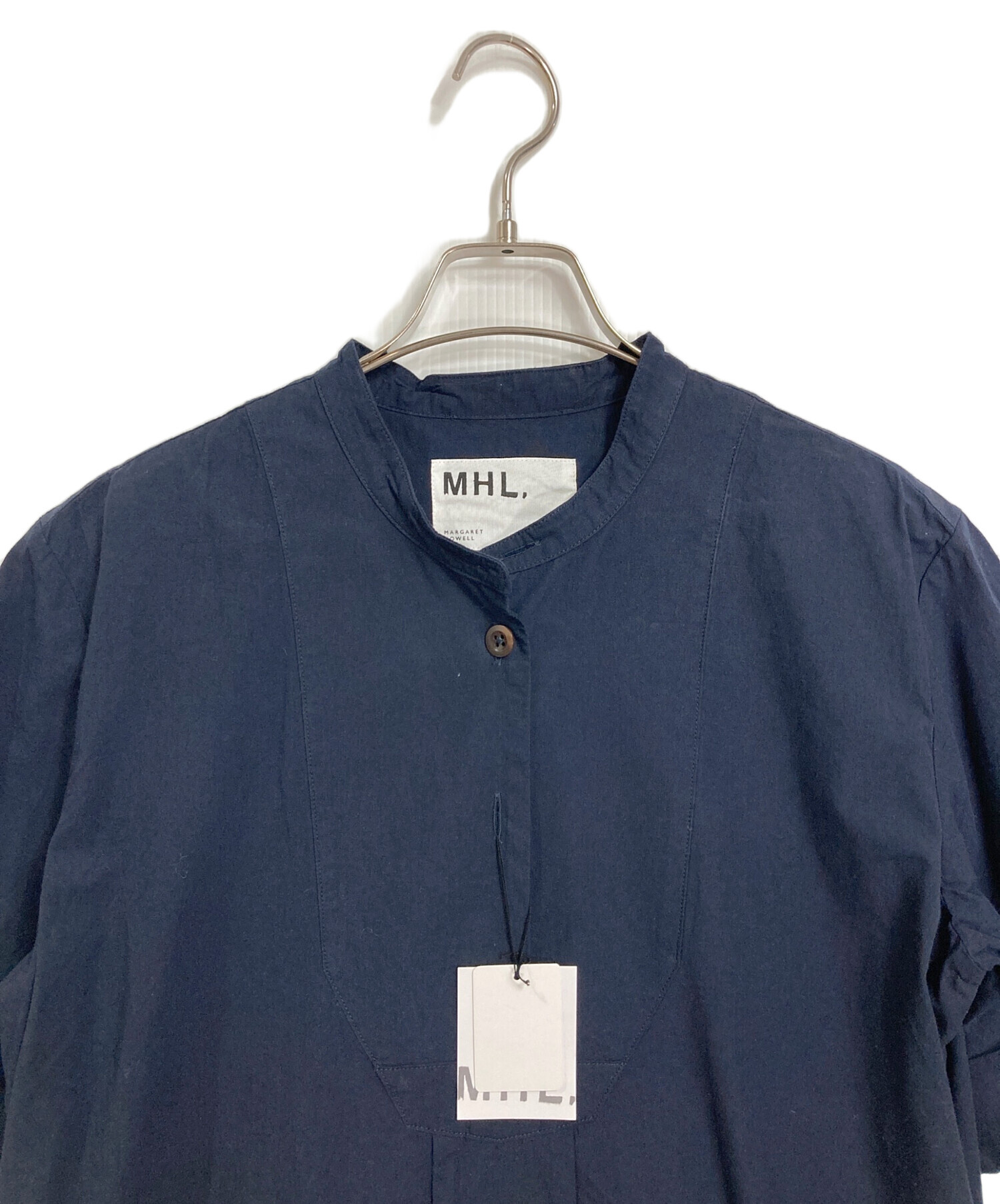 中古・古着通販】MHL (エムエイチエル) 半袖ワンピース コットン 