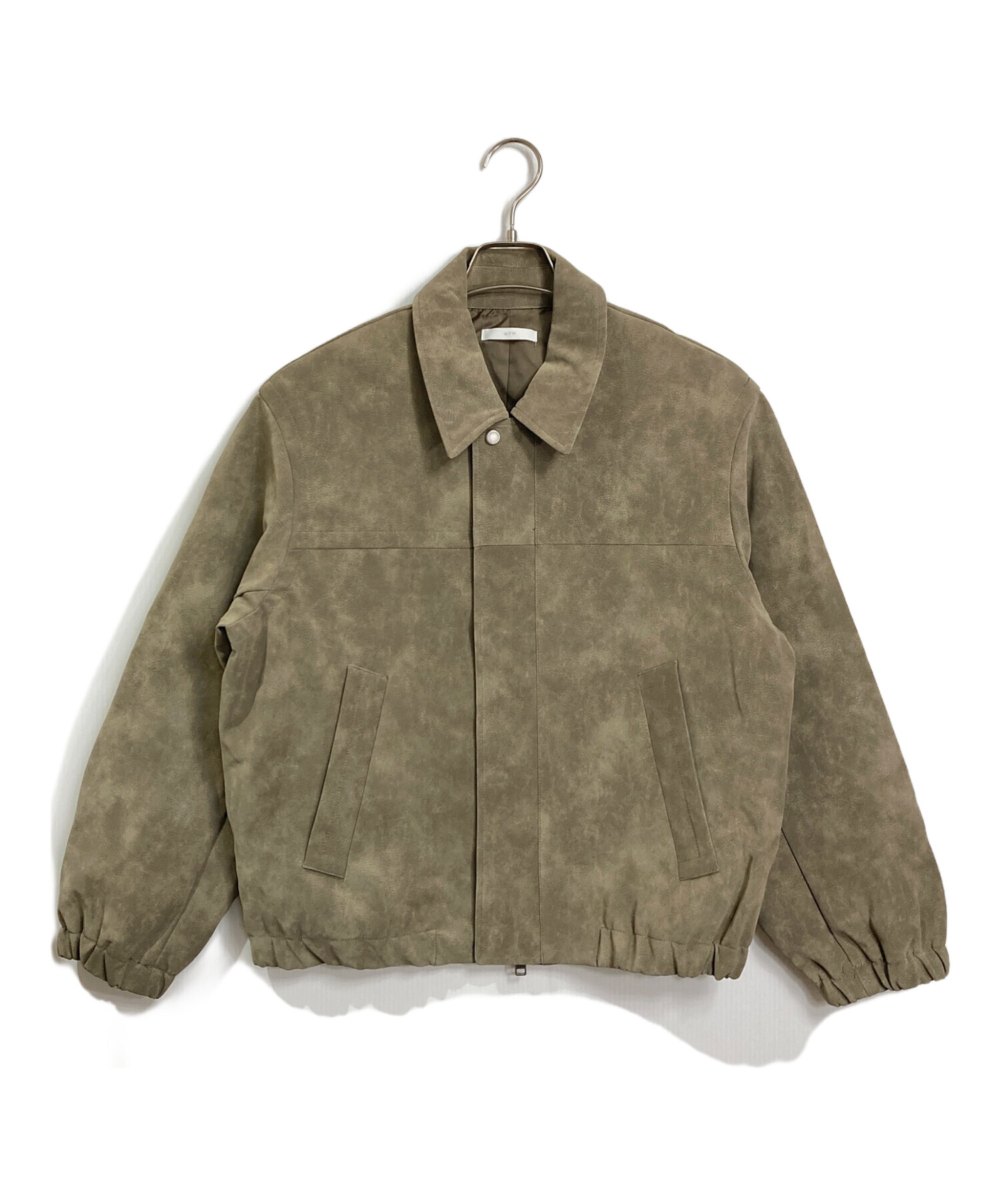 ジャケット・アウター WYM LIDNM FAUX SUEDE ZIP BLOUSON M 中古・古着通販】WYM LIDNM (ウィム バイ リドム) FAUX SUEDE ZIP