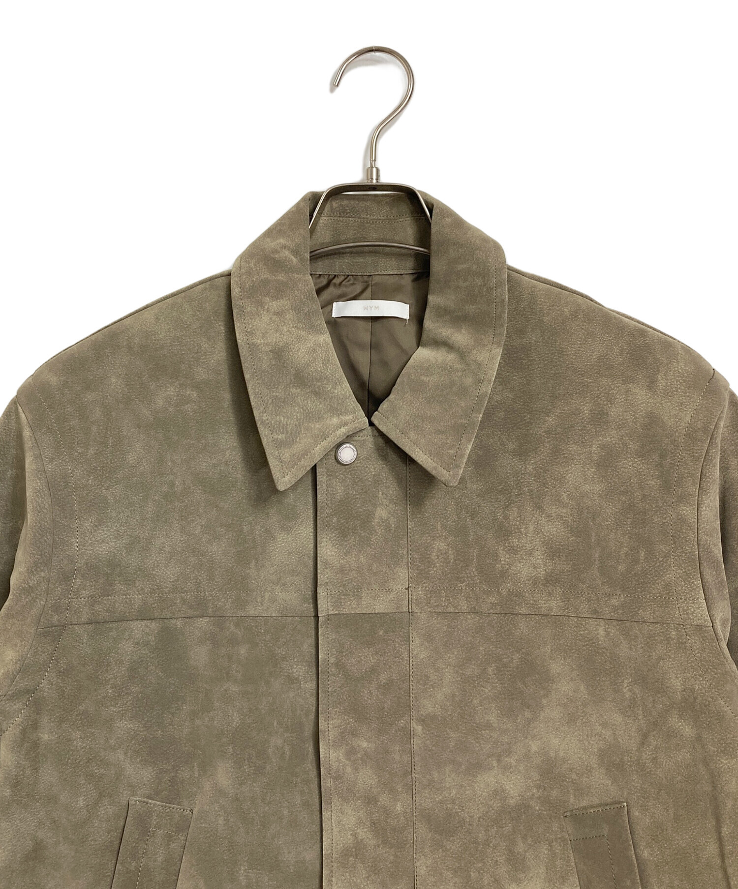 中古・古着通販】WYM LIDNM (ウィム バイ リドム) FAUX SUEDE ZIP
