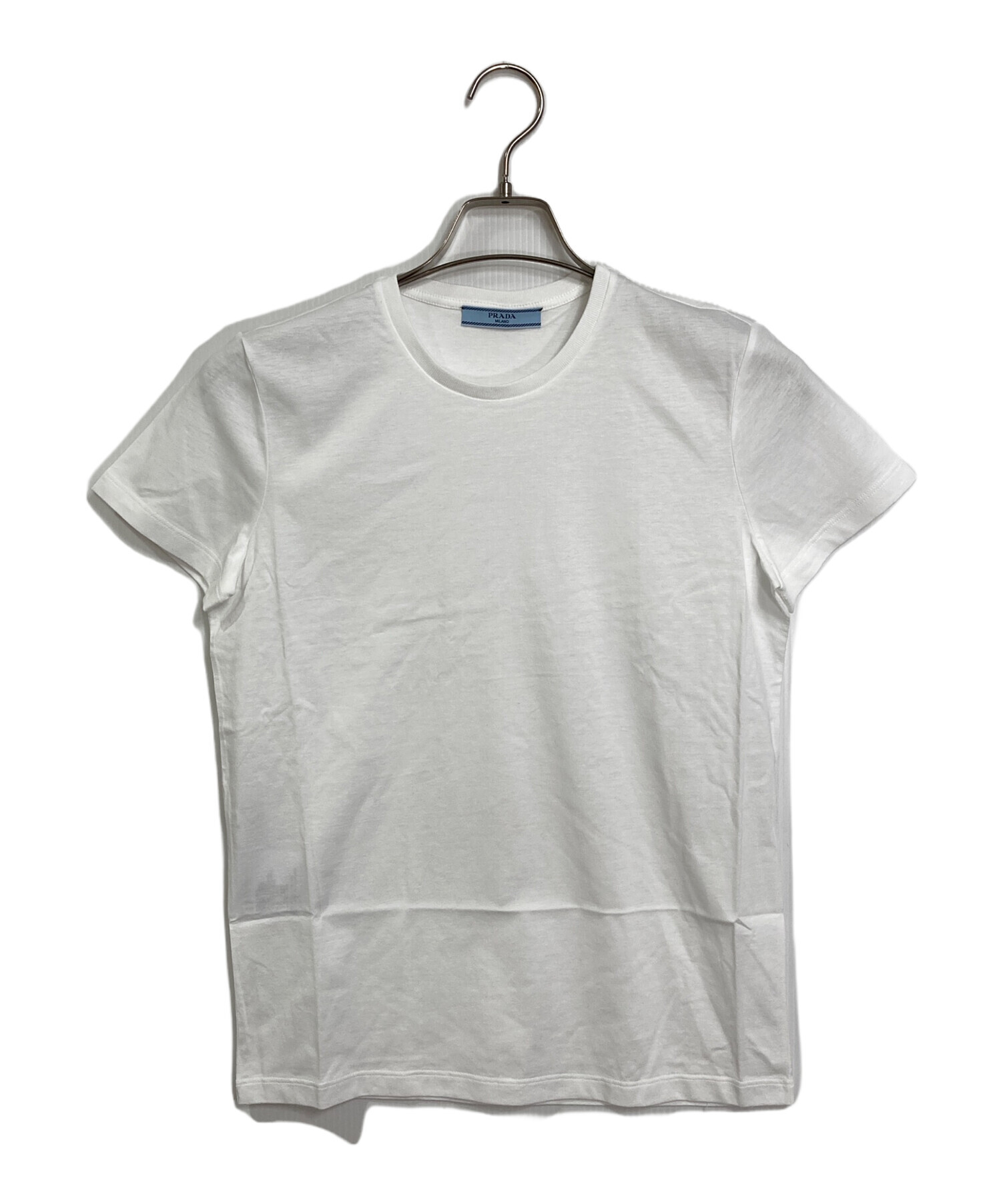 PRADA　プラダ　Tシャツ　カットソー 中古・古着通販】PRADA (プラダ) コットンTシャツ 半袖カットソー T