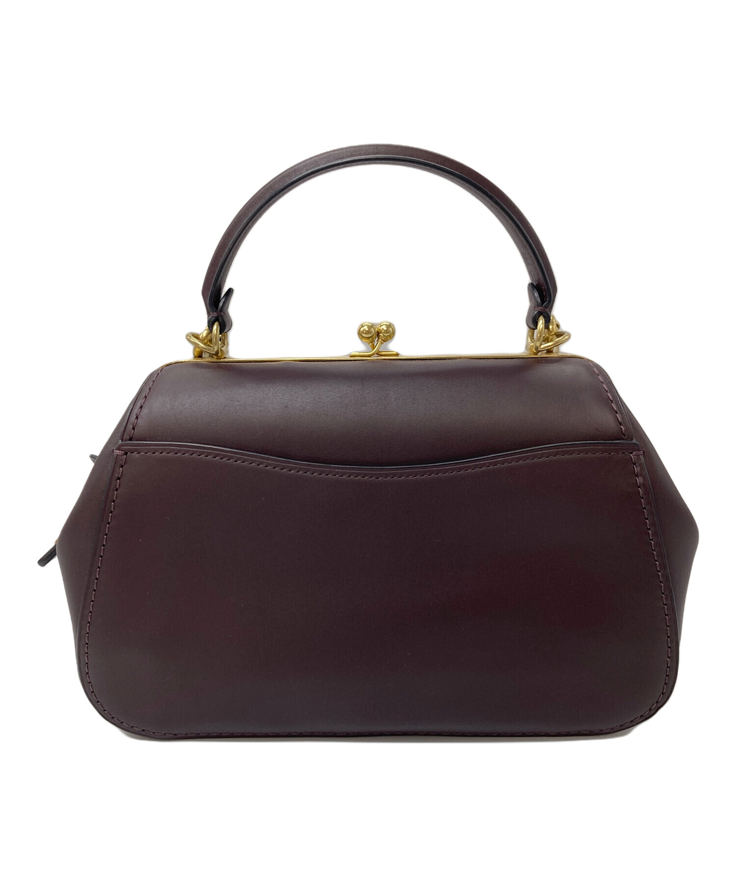 中古・古着通販】COACH (コーチ) がま口2WAYショルダーバッグ