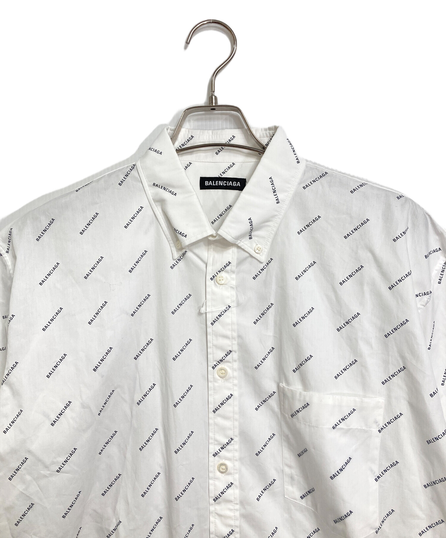 中古・古着通販】BALENCIAGA (バレンシアガ) Over Logo Short Sleeve