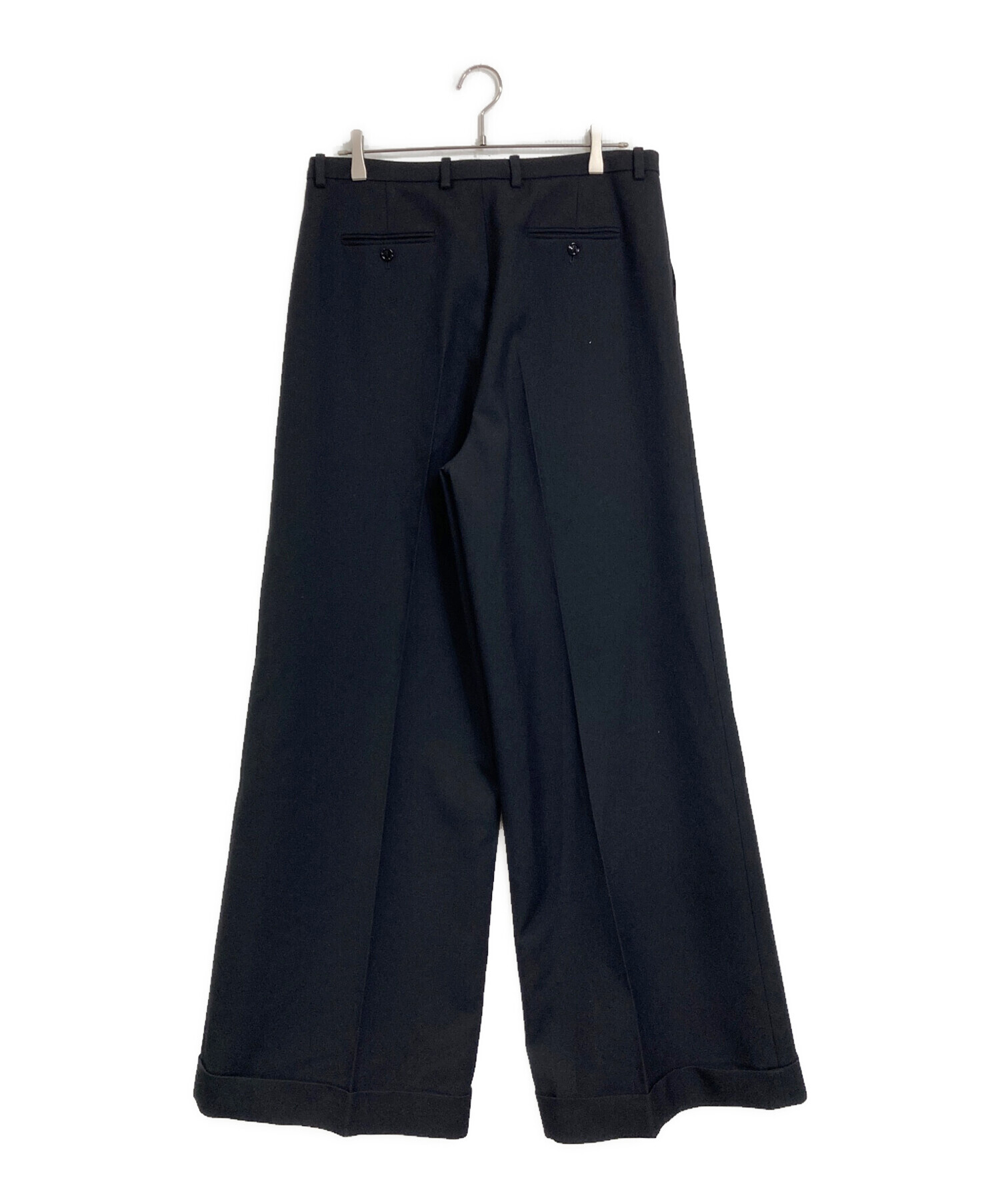 中古・古着通販】GUCCI (グッチ) ハイウエストワイドレッグパンツ
