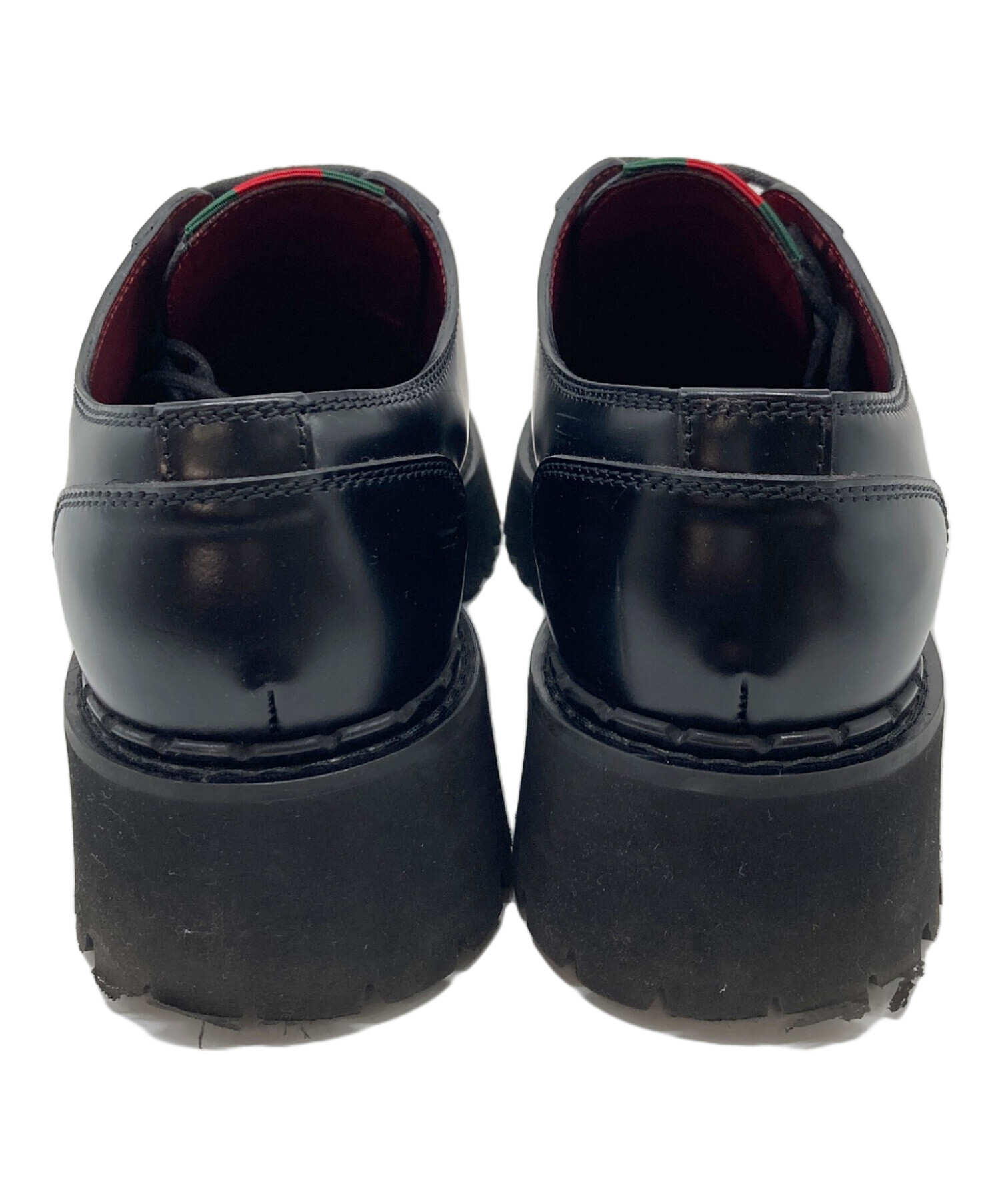 中古・古着通販】GUCCI (グッチ) シェリーストライプレースアップ