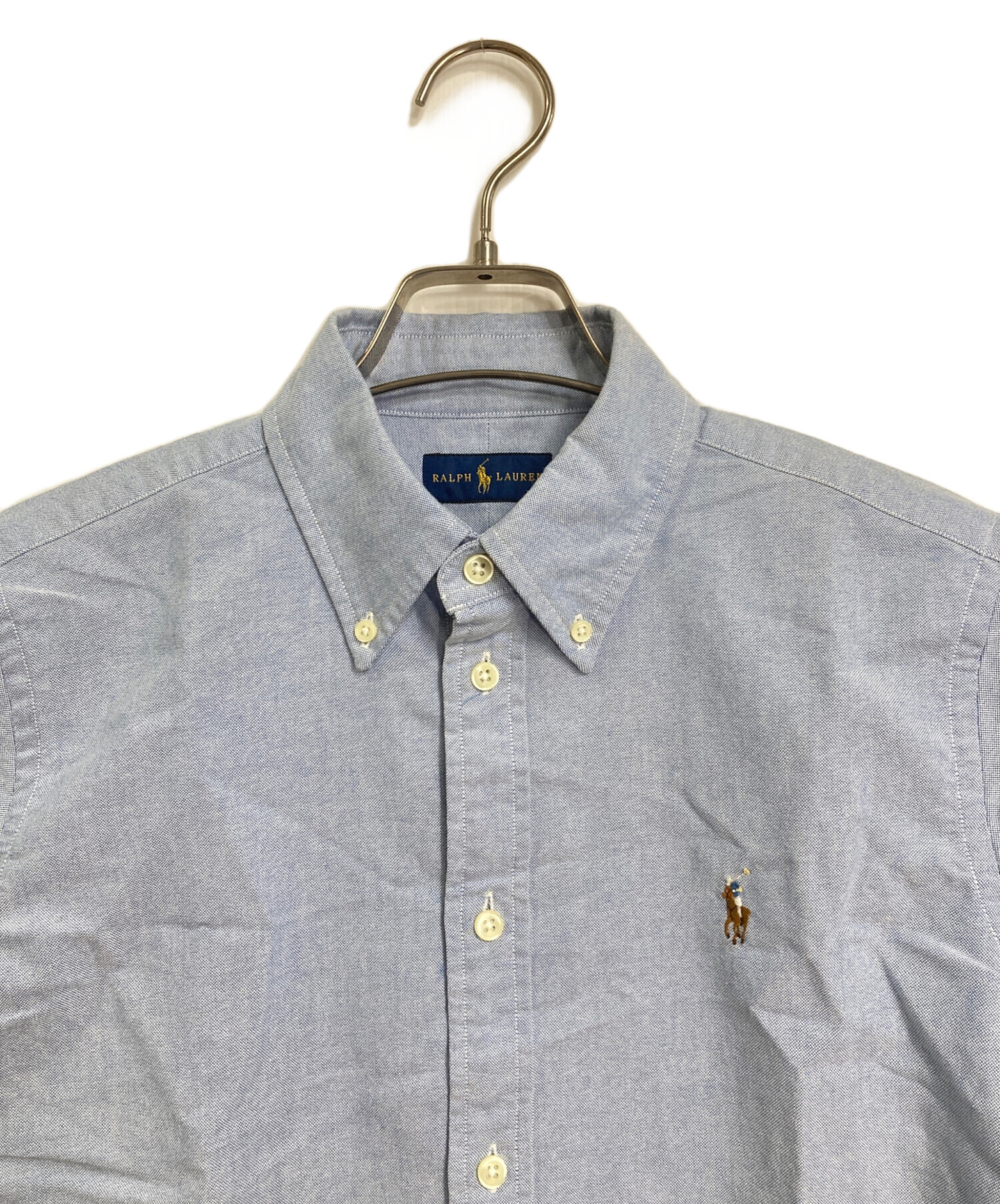 中古・古着通販】RALPH LAUREN (ラルフローレン) 半袖シャツ コットン 