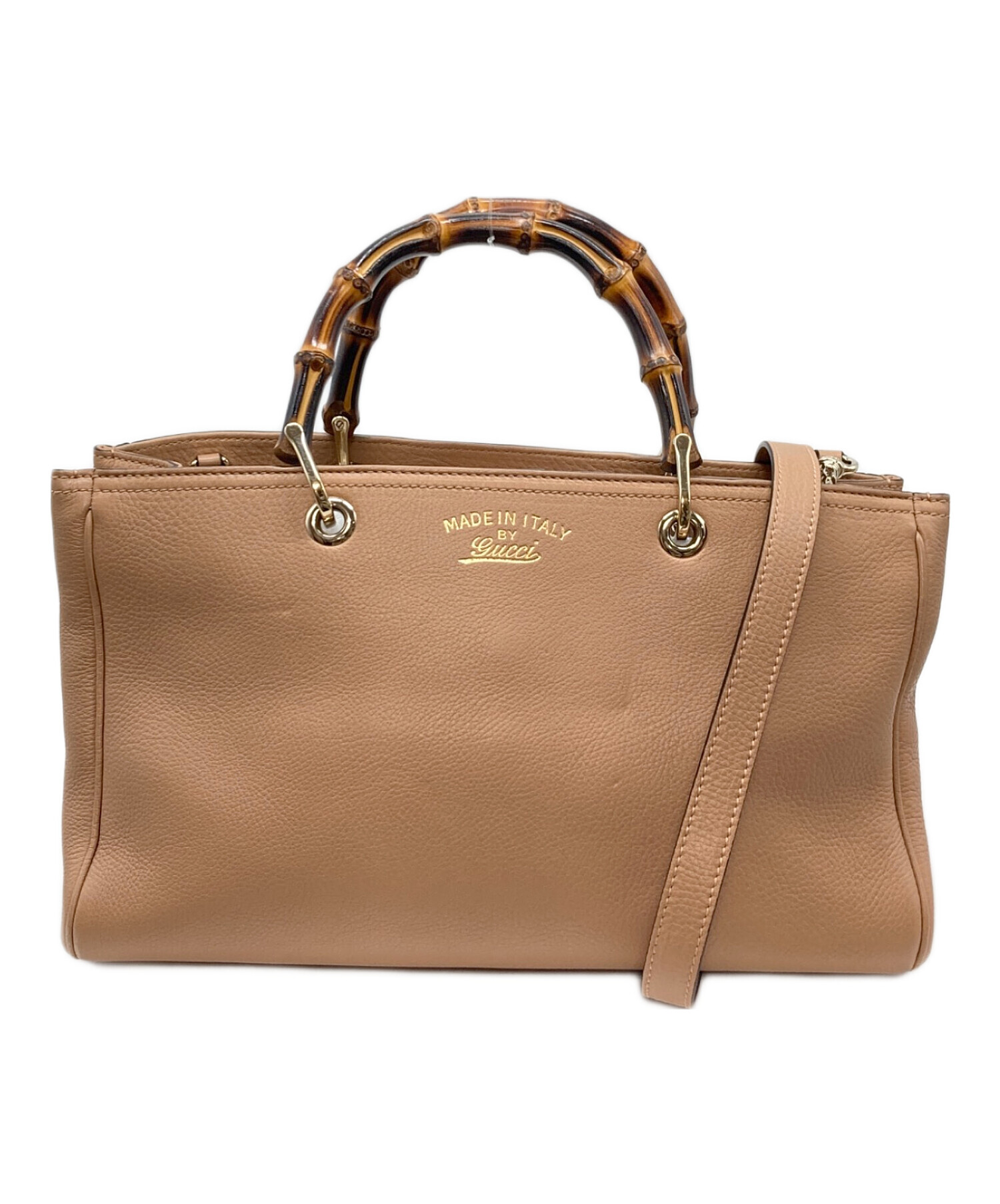 中古・古着通販】GUCCI (グッチ) バンブーショッパー ミディアム