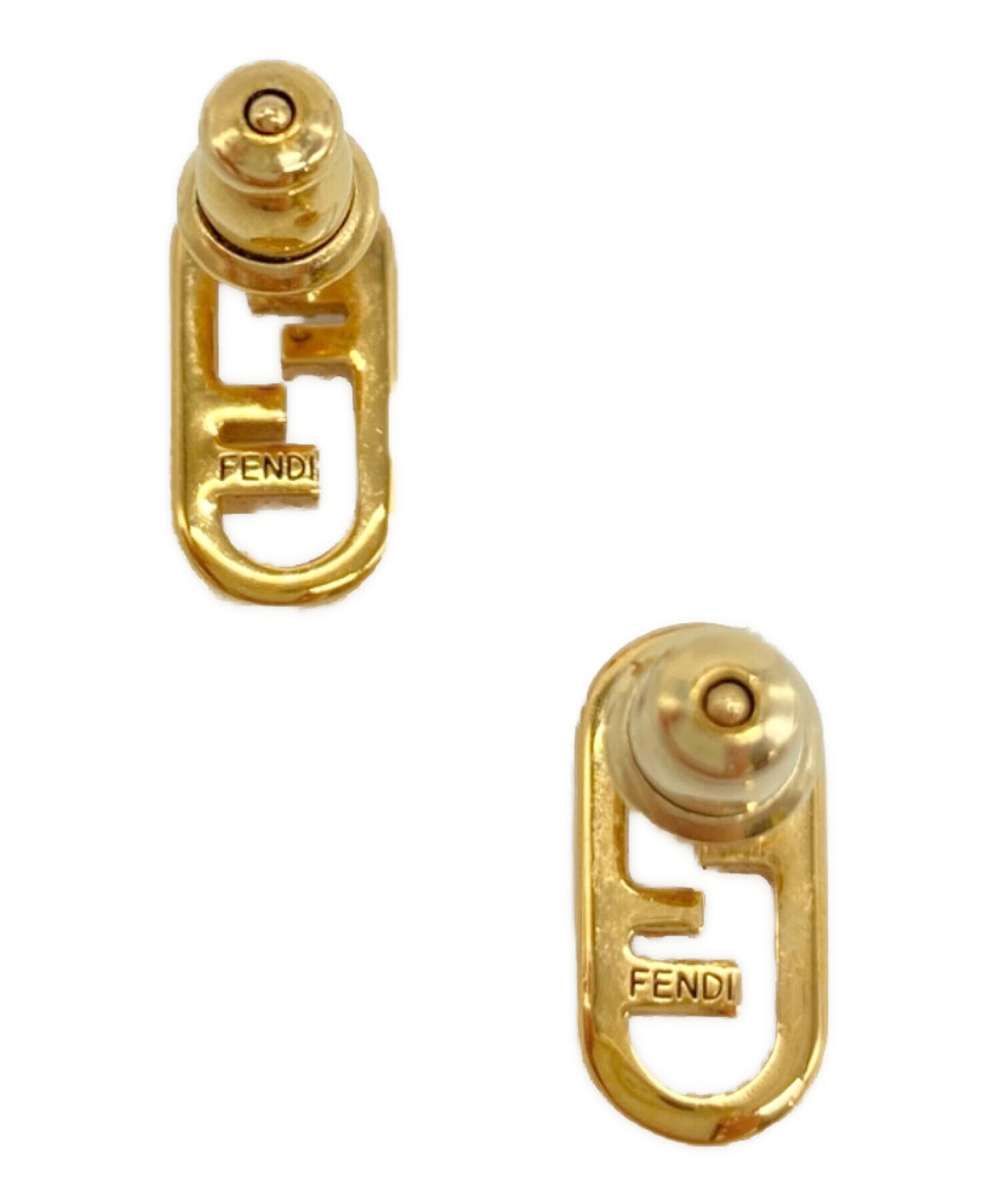 中古・古着通販】FENDI (フェンディ) オーロック ピアス サイズ:実寸