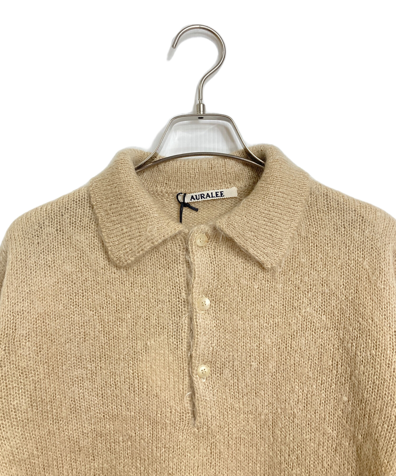 中古・古着通販】AURALEE (オーラリー) BRUSHED SUPER KID MOHAIR KNIT