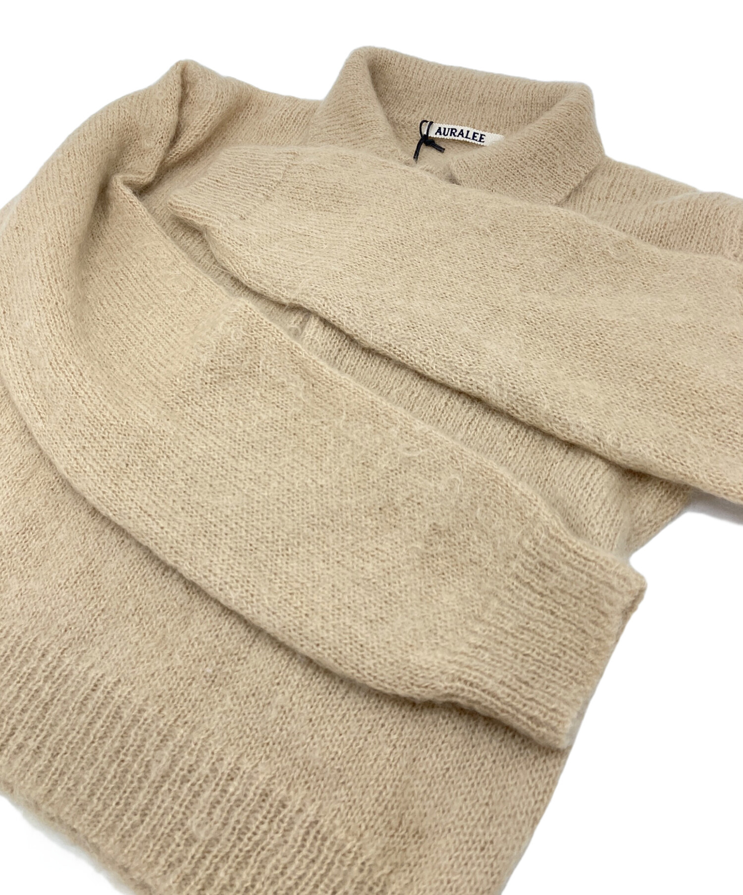 中古・古着通販】AURALEE (オーラリー) BRUSHED SUPER KID MOHAIR KNIT 