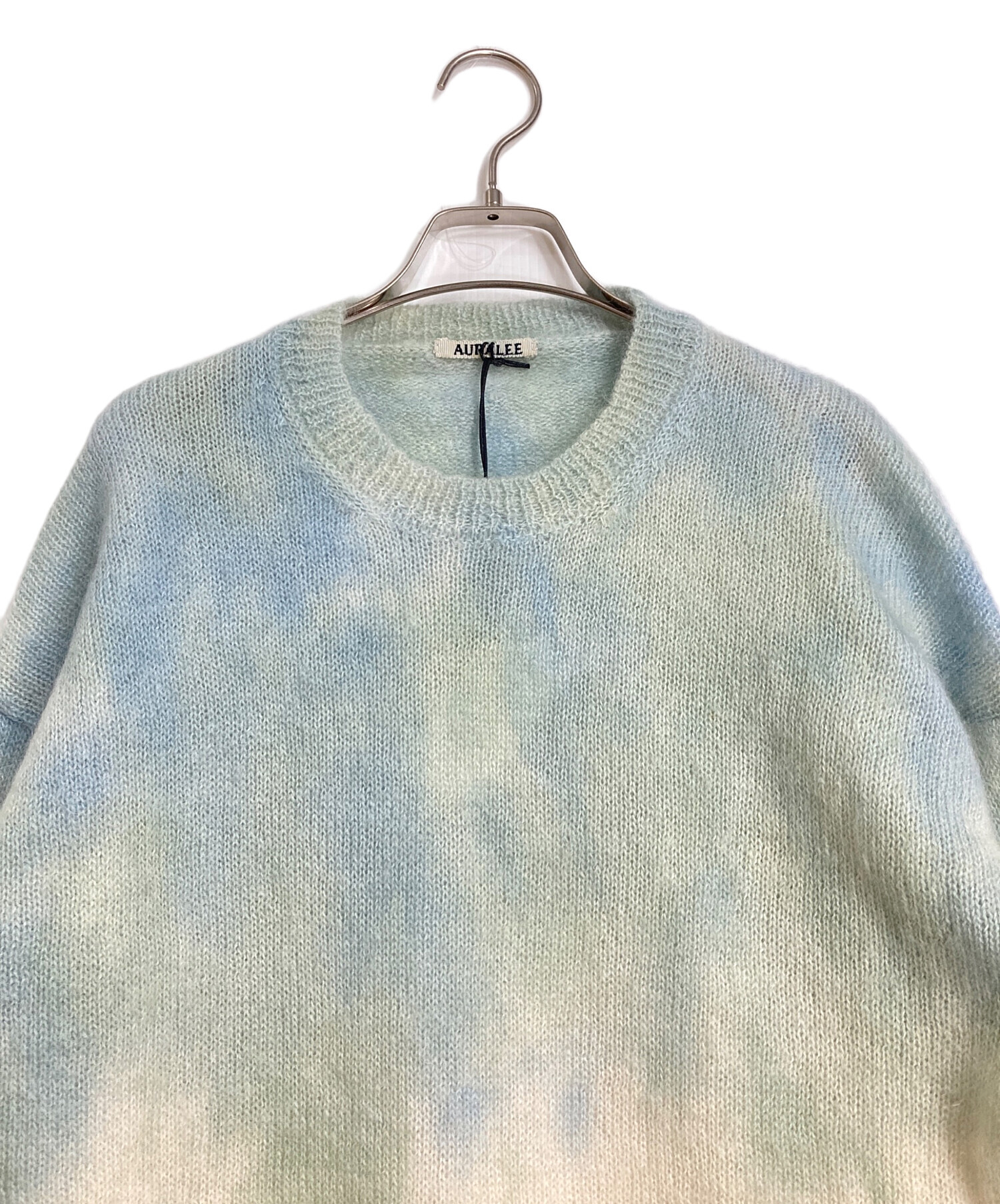 中古・古着通販】AURALEE (オーラリー) SUPER KID MOHAIR TIE DYE KNIT