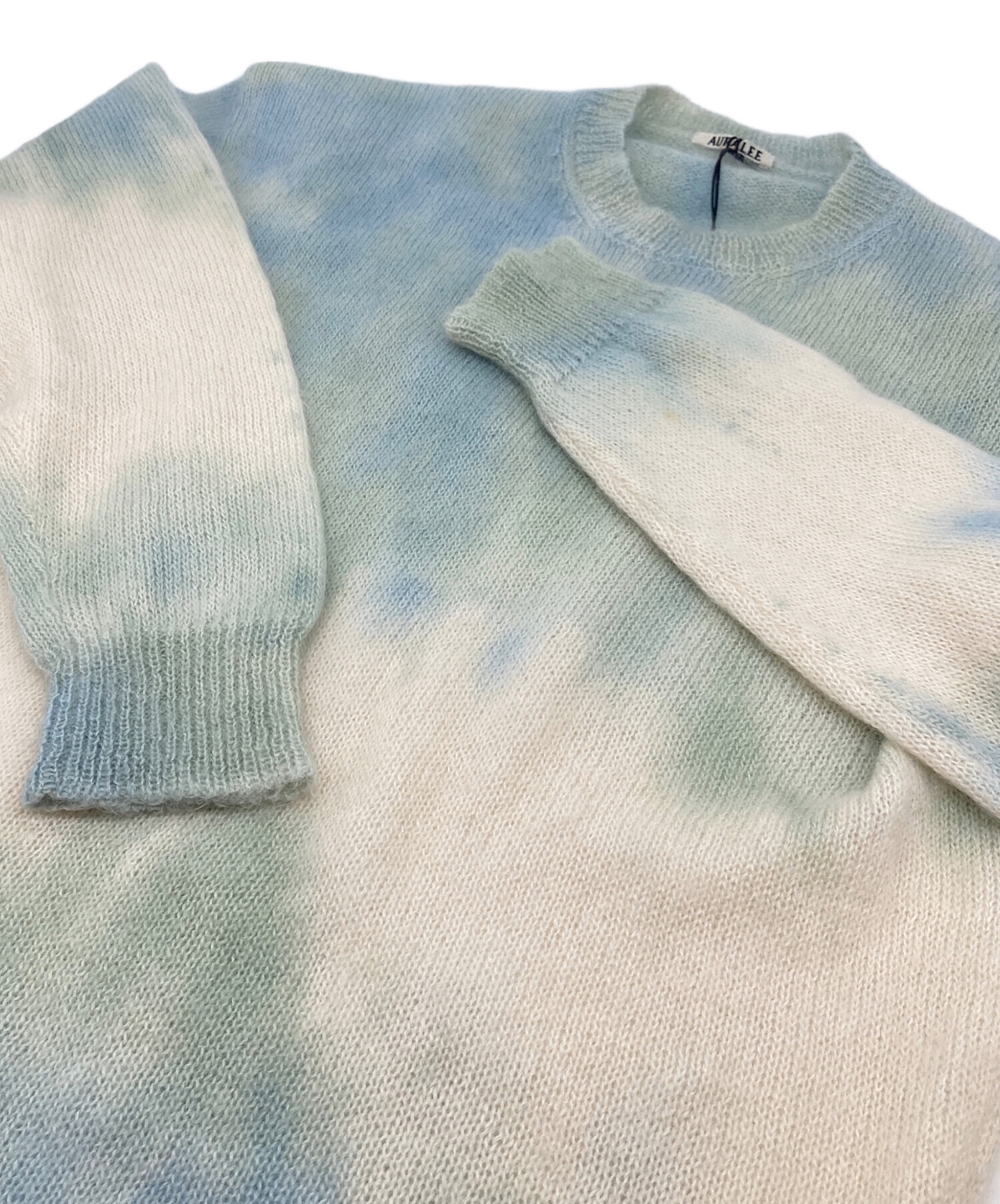 中古・古着通販】AURALEE (オーラリー) SUPER KID MOHAIR TIE DYE KNIT