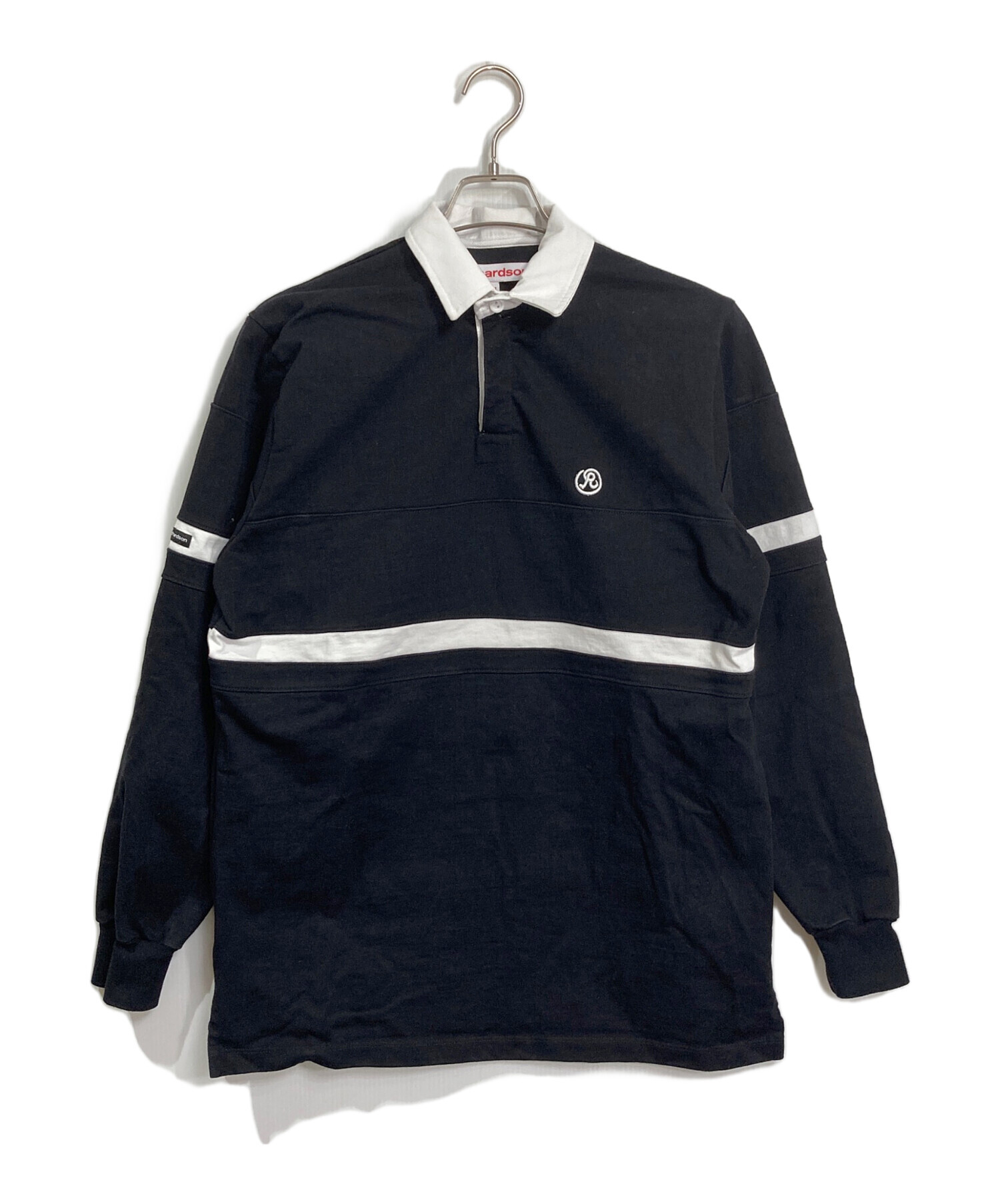 Richardson ラガーシャツ S ブラック/ホワイト 中古・古着通販】Richardson (リチャードソン) ラガーシャツ USA製