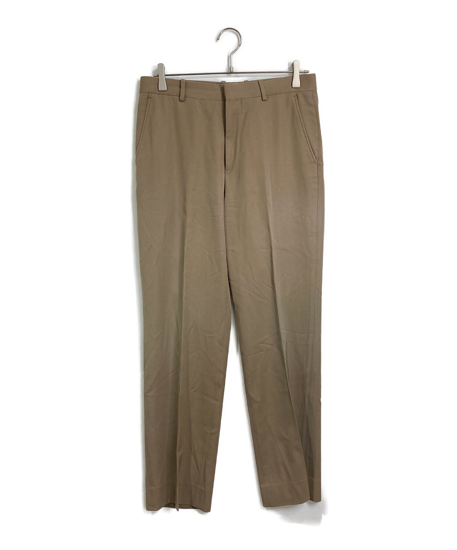 中古・古着通販】AURALEE (オーラリー) TROPICAL WOOL SLACKS ブラウン 