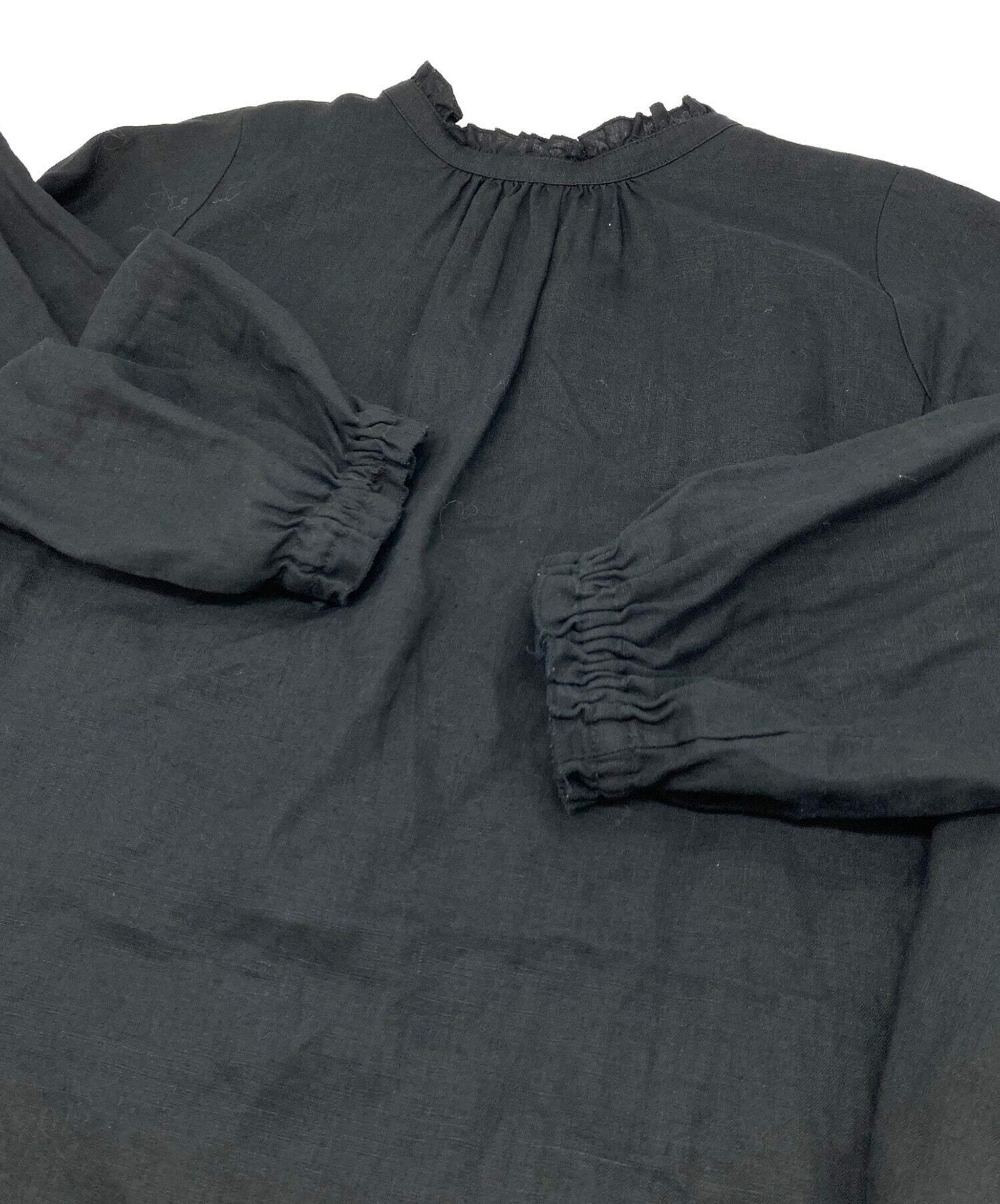 中古・古着通販】nest Robe (ネストローブ) リネンスタンドフリル