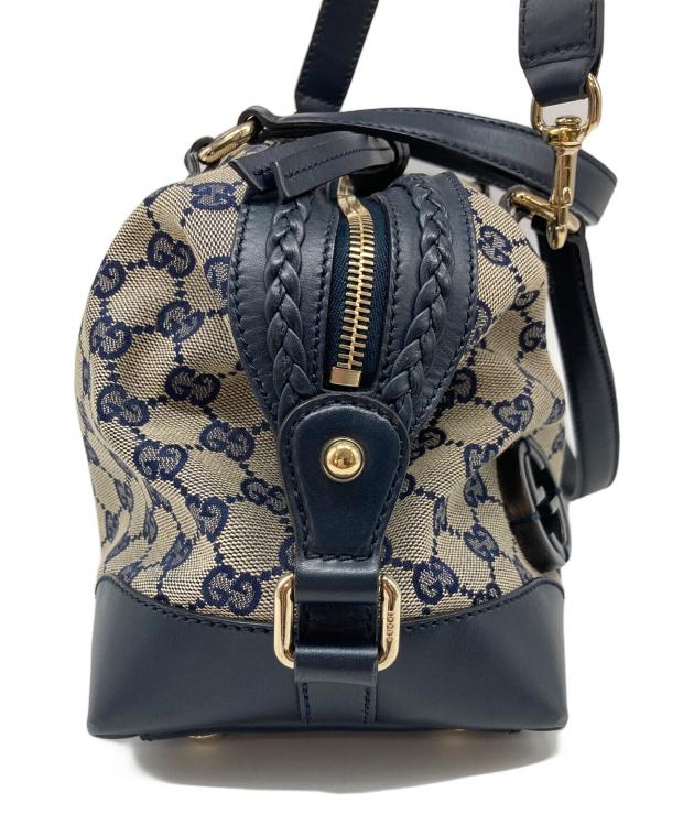 Gucci GGキャンバス ハンドバッグ　返品不可です 中古・古着通販】GUCCI (グッチ) ブリックレーン GGキャンバス