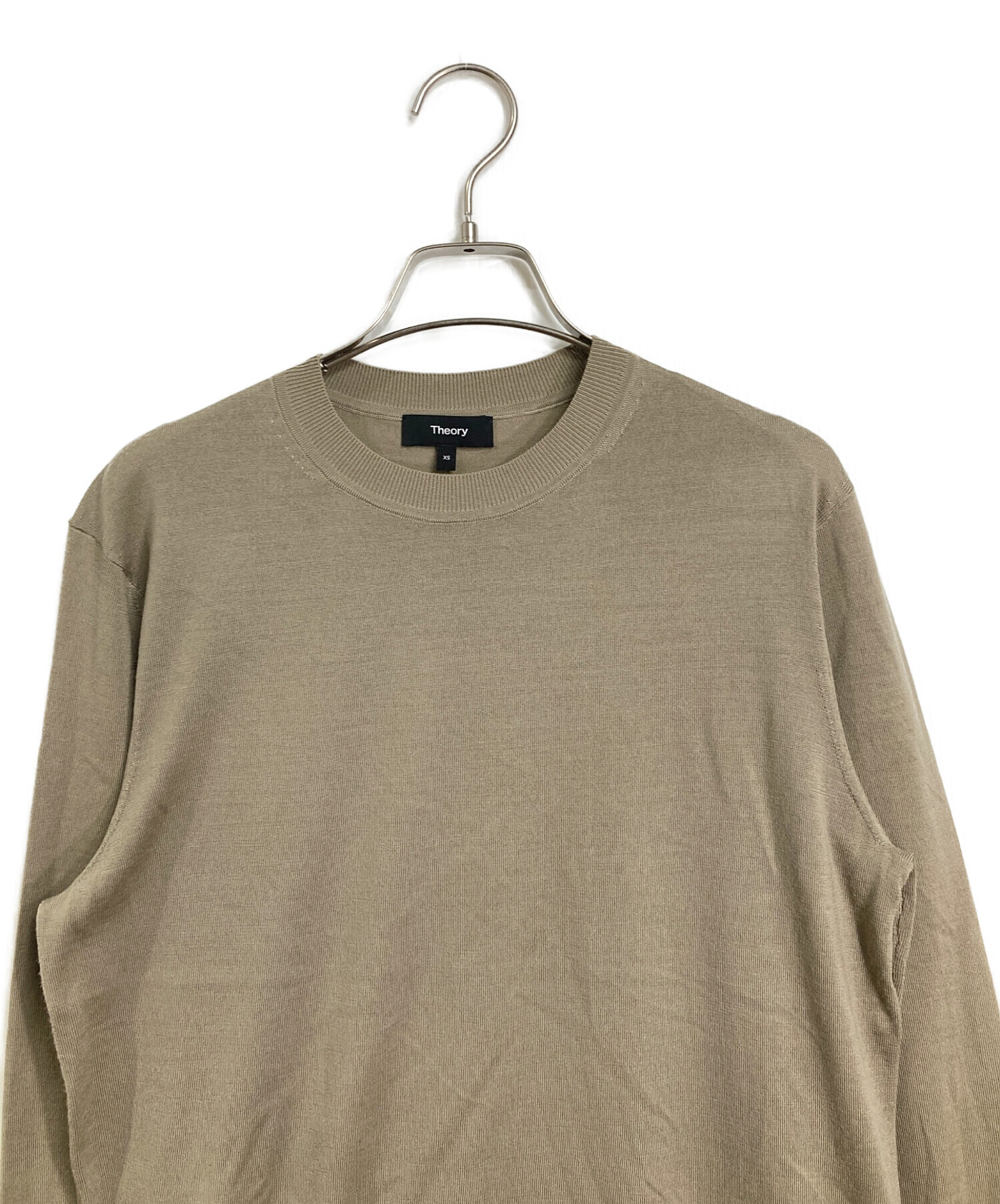 中古・古着通販】theory (セオリー) REGAL WOOLクルーネックニット