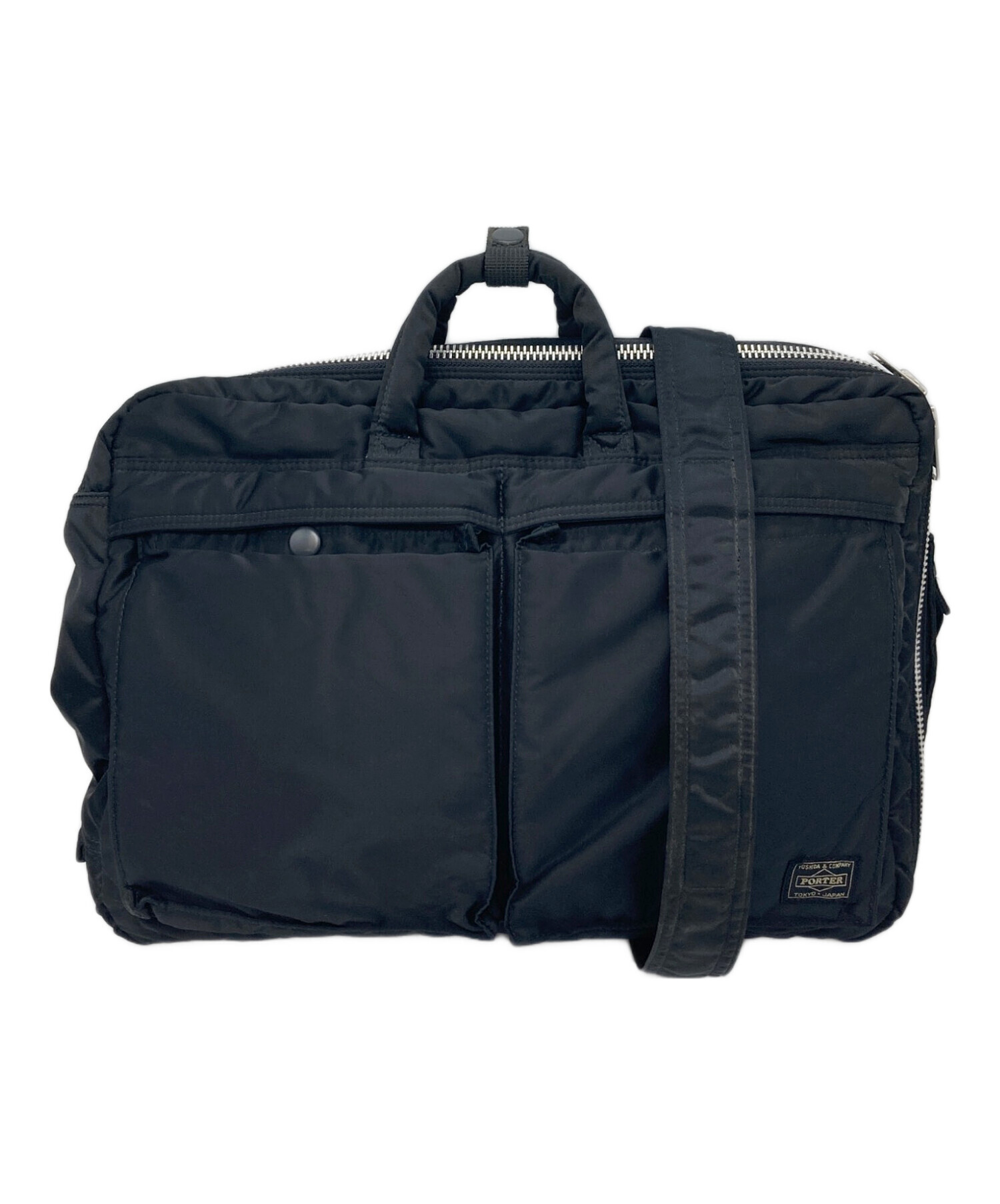 【y6様限定 】【PORTER】中古 ポーター タンカー 2way ショルダー 中古・古着通販】PORTER (ポーター) タンカー2wayショルダーバッグ