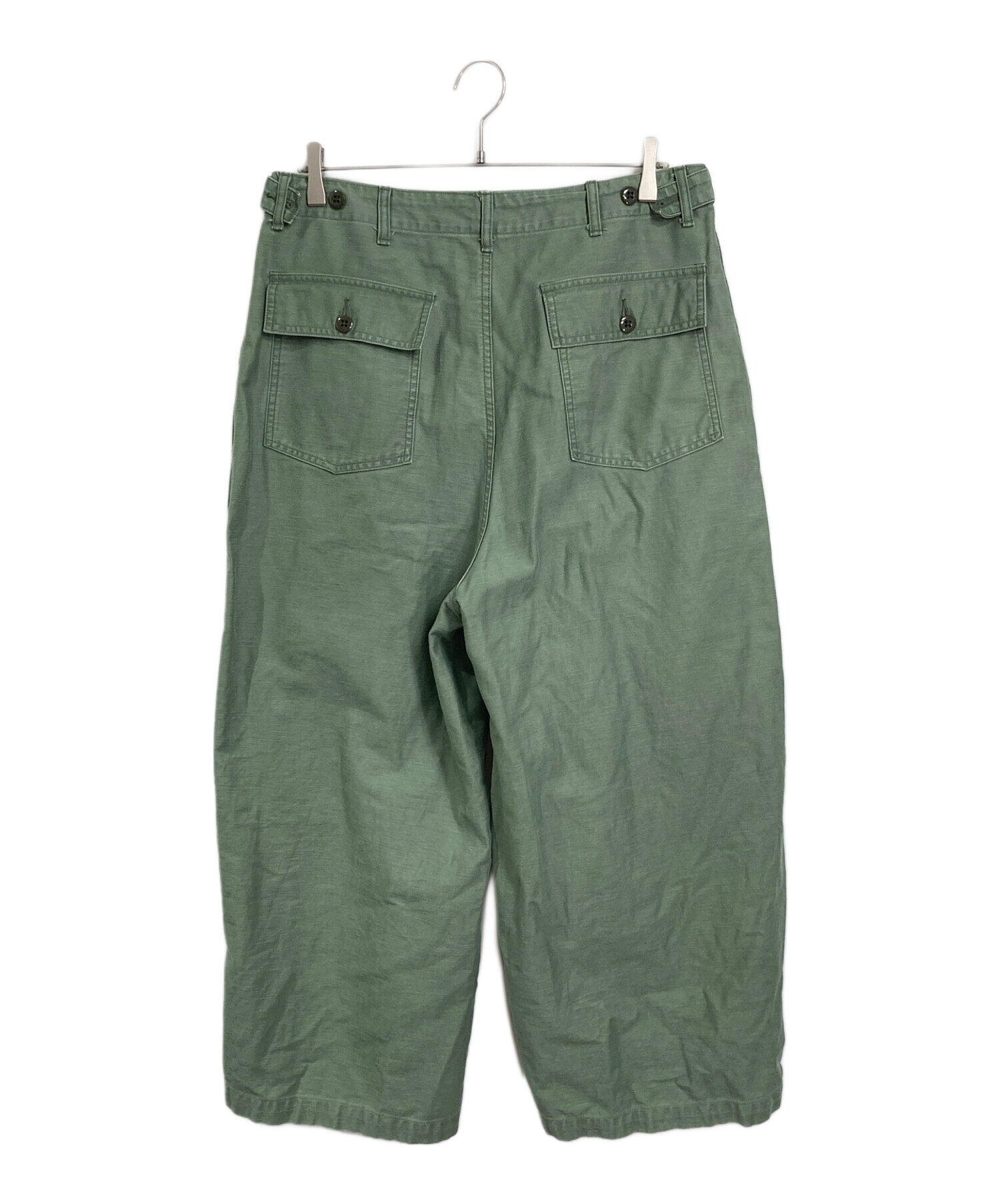 中古・古着通販】Needles (ニードルズ) H.D. Pant - Fatigue グリーン
