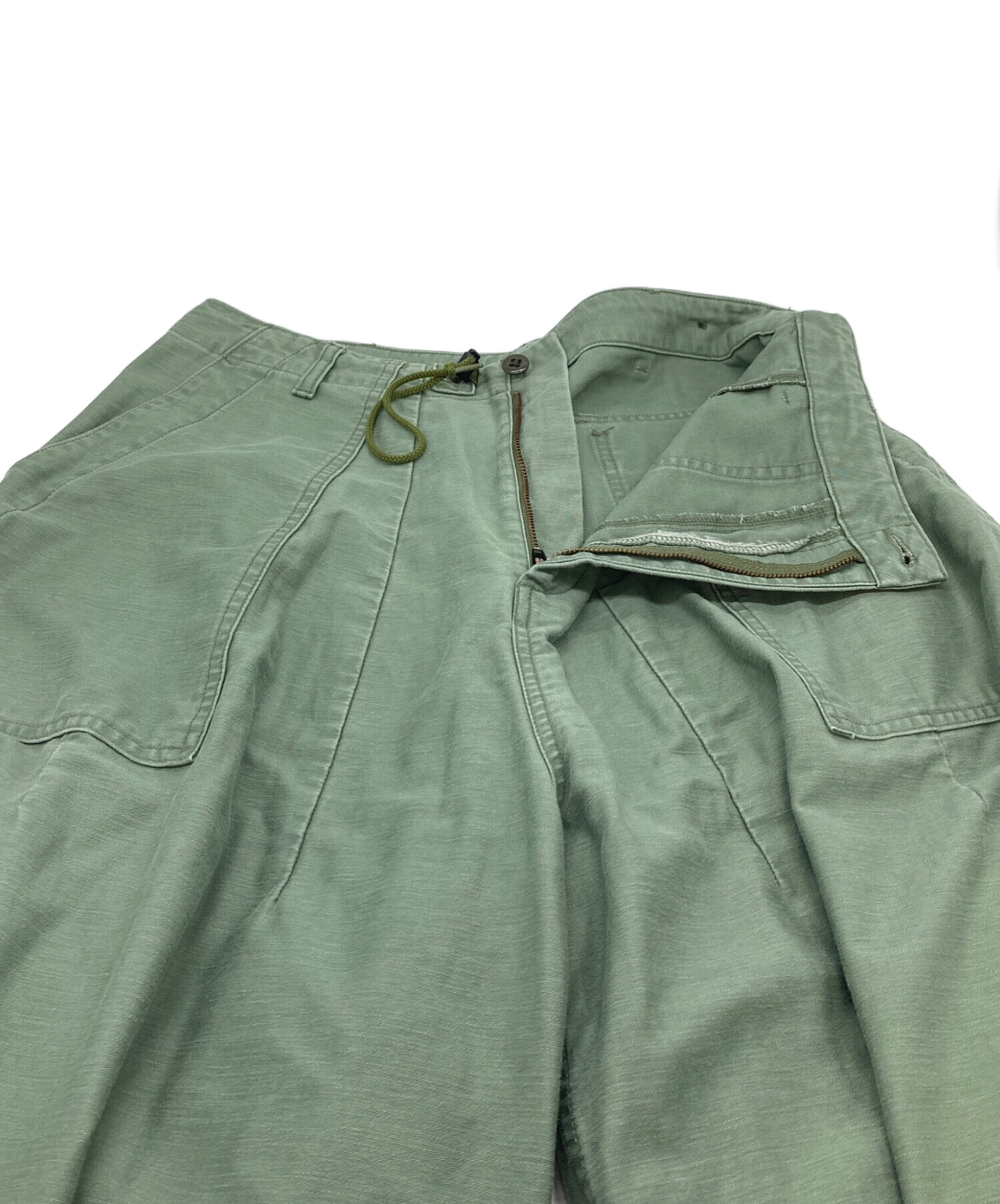 中古・古着通販】Needles (ニードルズ) H.D. Pant - Fatigue グリーン