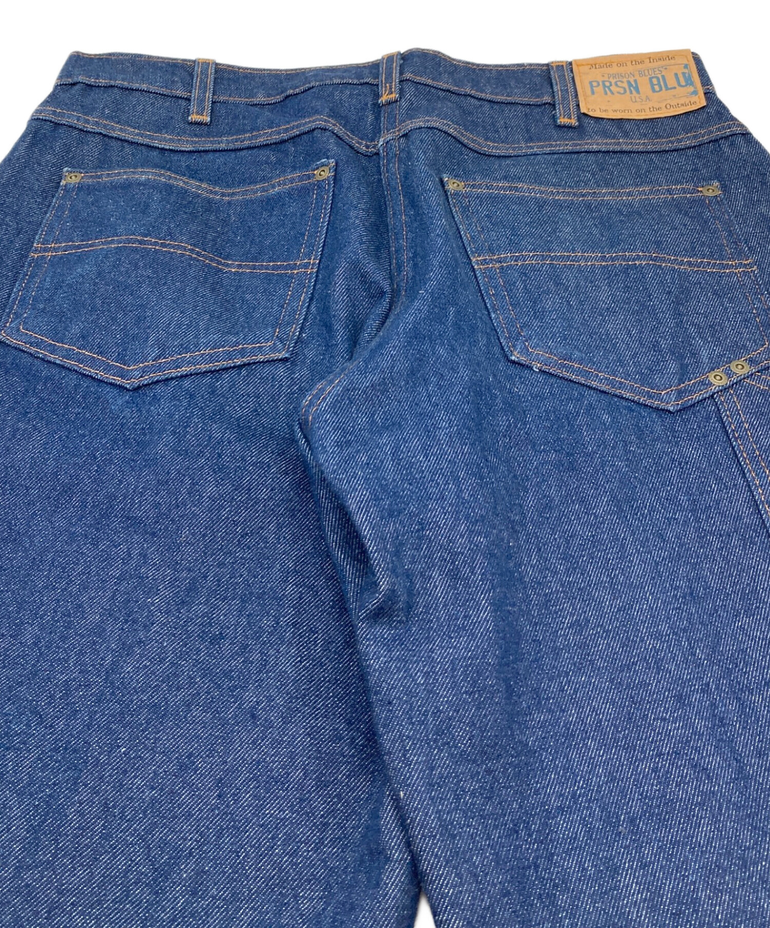 中古・古着通販】prsn blue (プリズンブルー) USA製リジットデニム 6