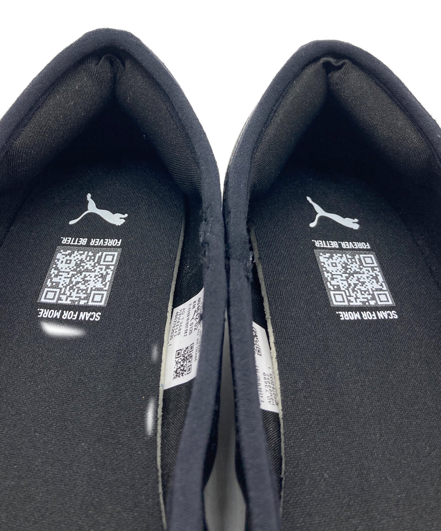 中古・古着通販】PUMA (プーマ) キャッチソレイユバレリーナ ブラック 
