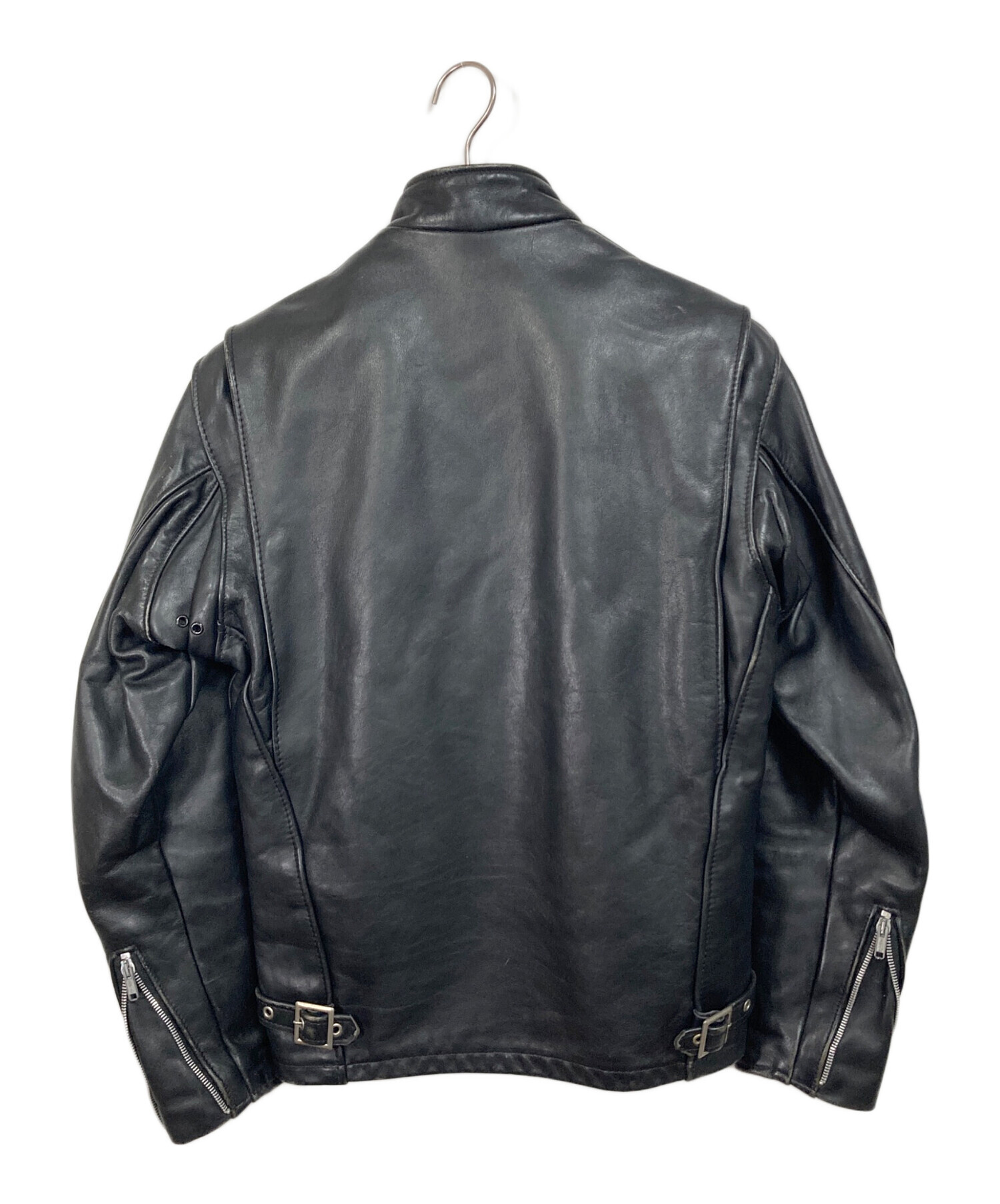 ビンテージ ライダースジャケット　サイズ34 中古・古着通販】Schott (ショット) ライナー付シングルライダース