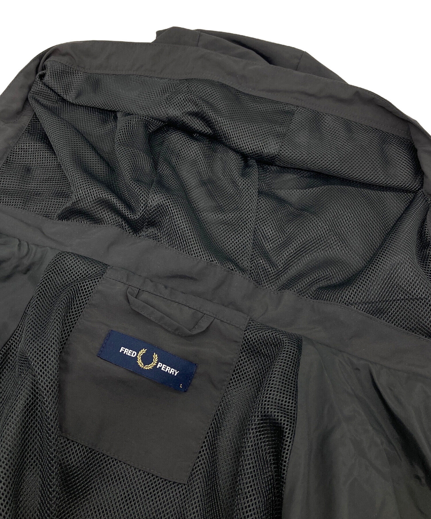 中古・古着通販】FRED PERRY (フレッドペリー) ナイロンフーデッド